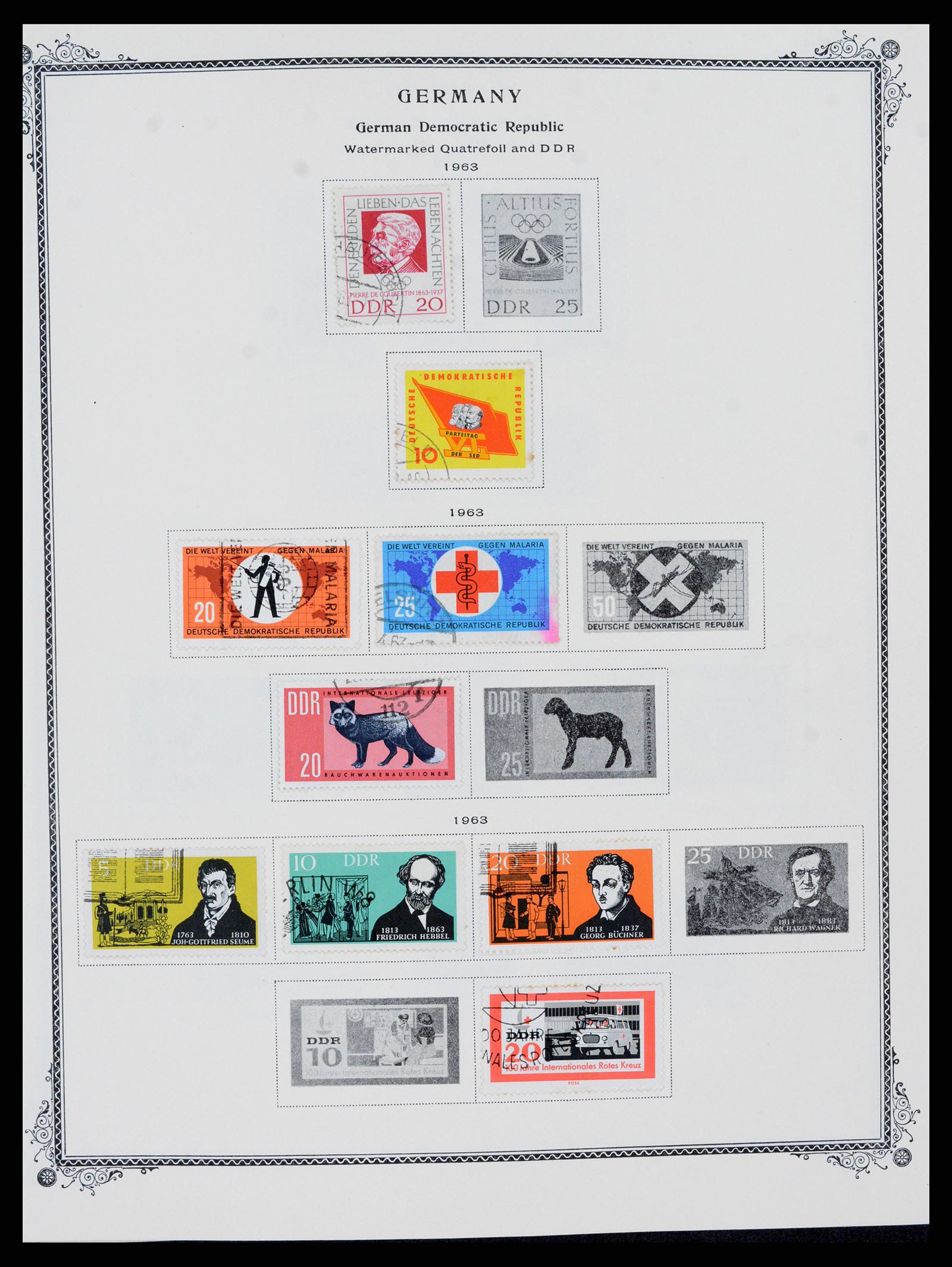 37769 040 - Postzegelverzameling 37769 Wereld uitzoekpartij 1860-2010.