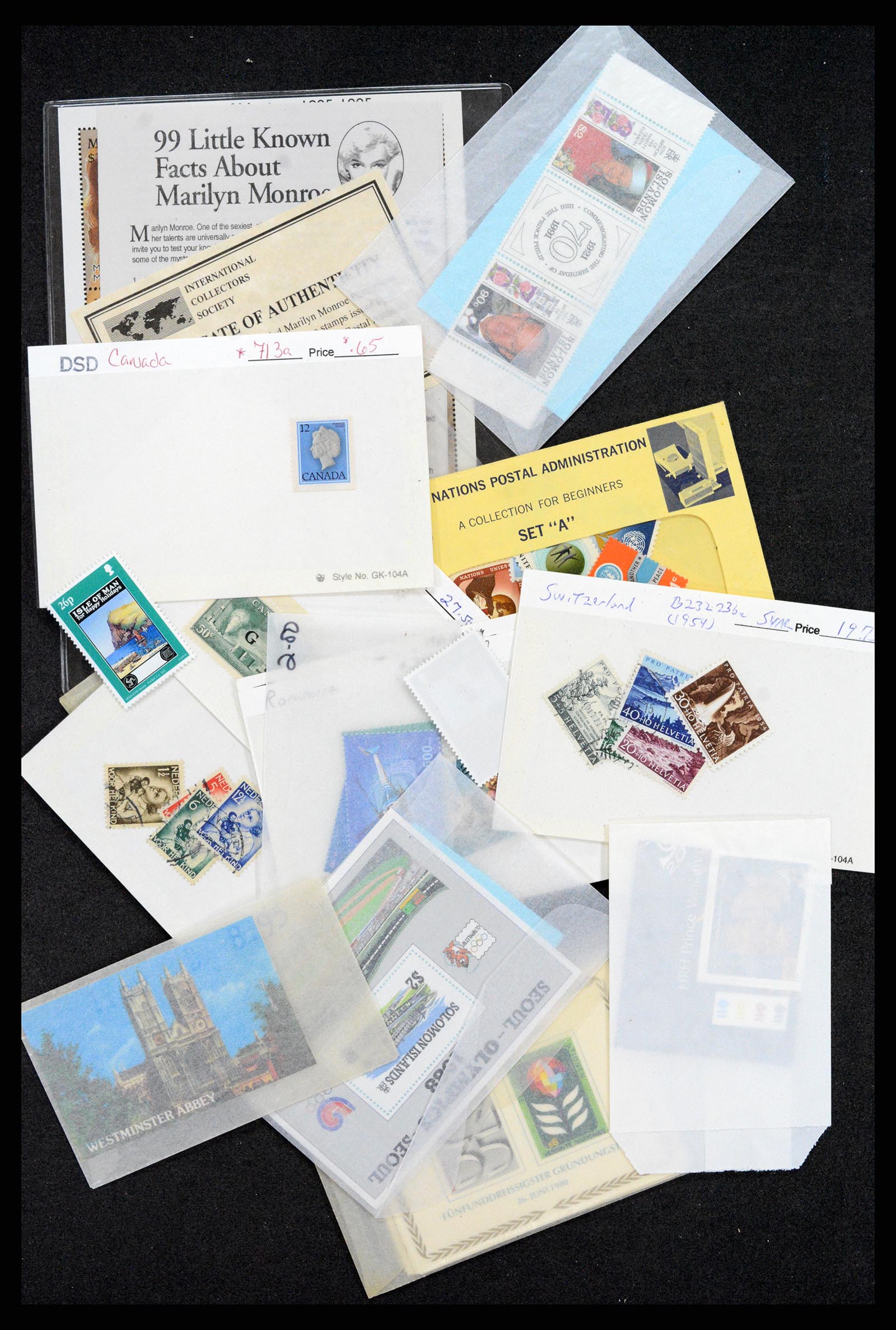 37769 528 - Postzegelverzameling 37769 Wereld uitzoekpartij 1860-2010.