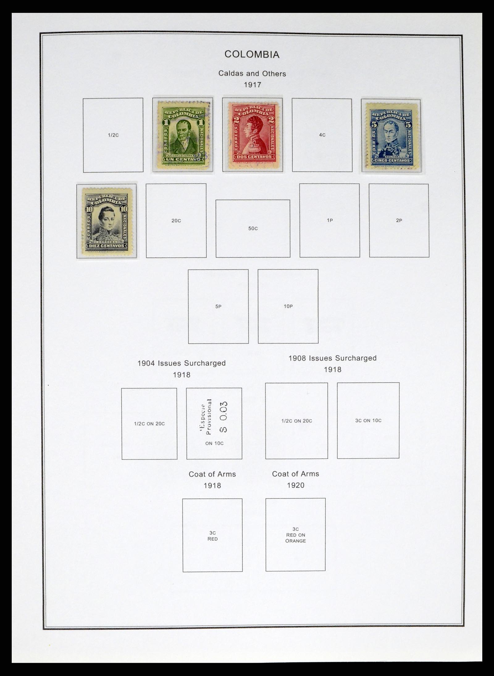 37770 0006 - Stamp collection 37770 Latin America 1855-1990