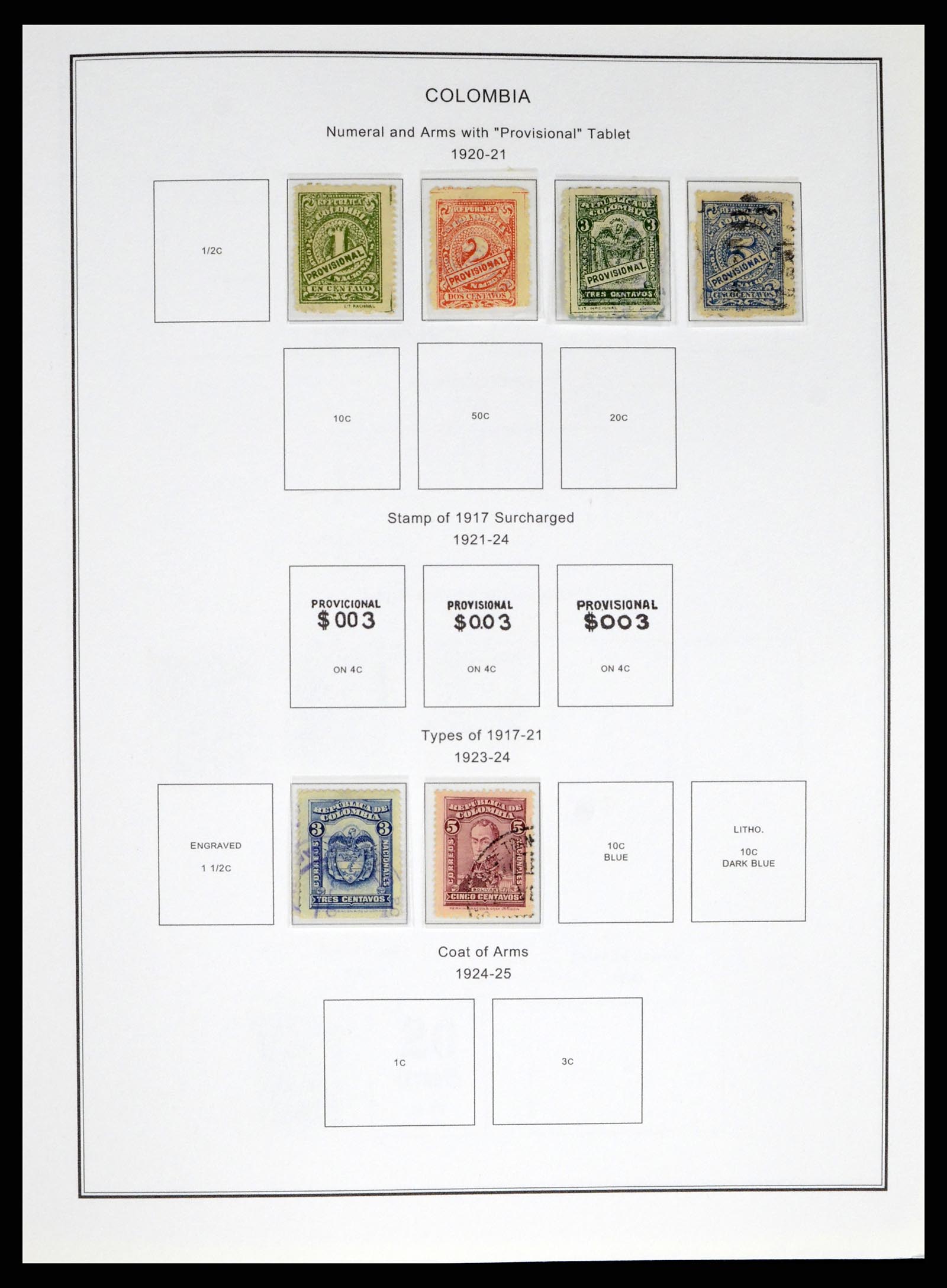 37770 0007 - Postzegelverzameling 37770 Latijns Amerika 1855-1990.