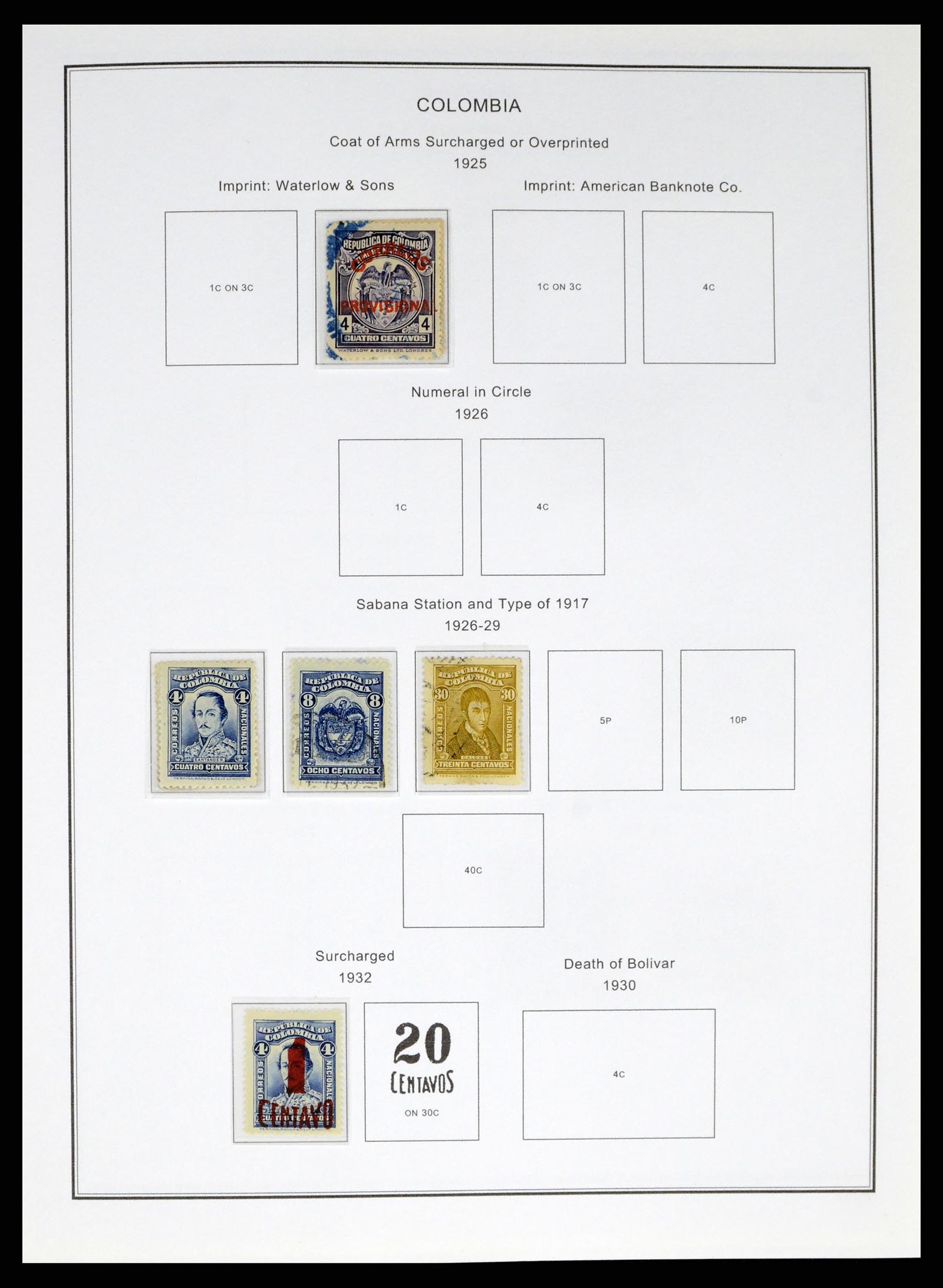 37770 0008 - Postzegelverzameling 37770 Latijns Amerika 1855-1990.