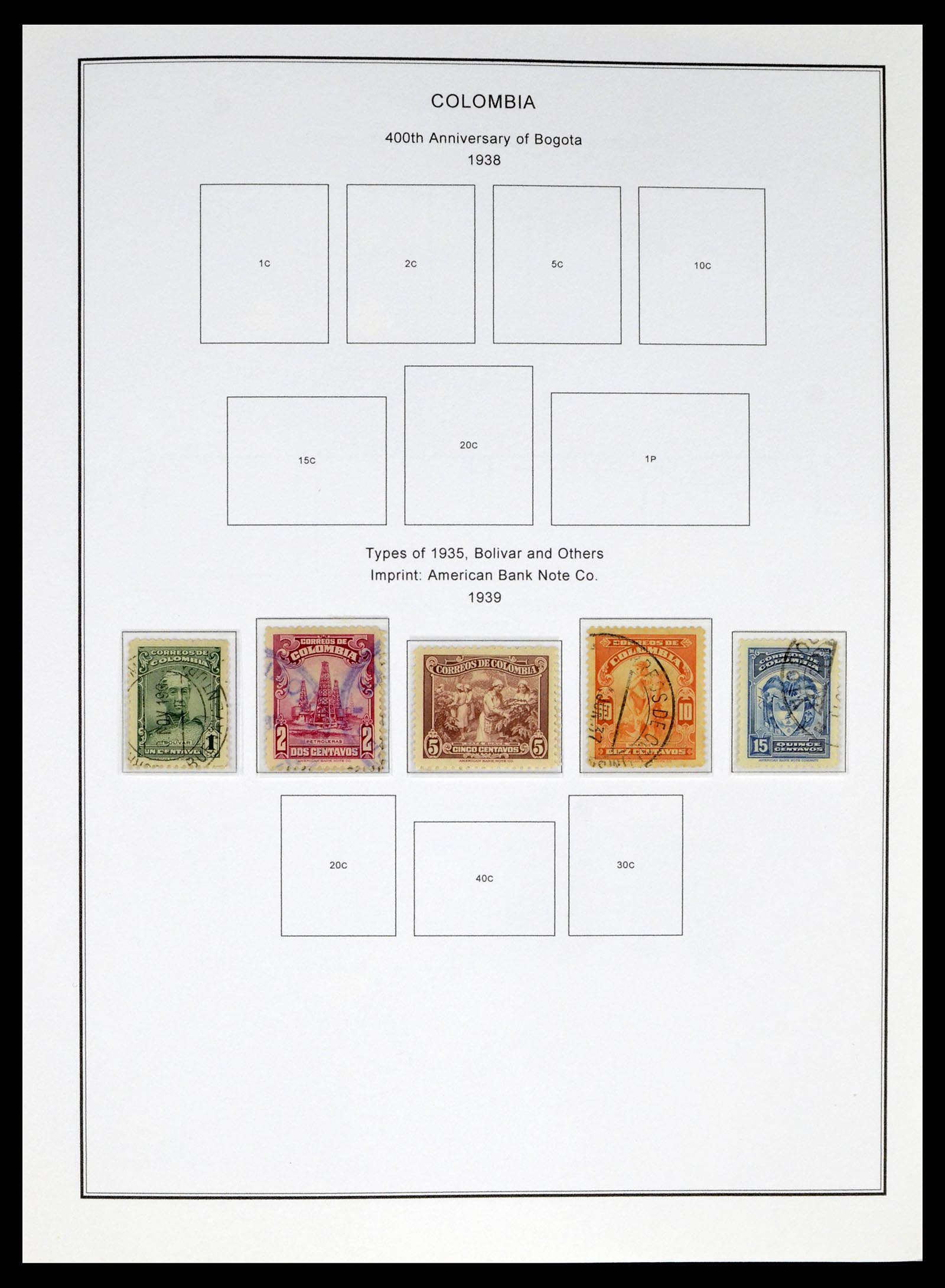 37770 0011 - Postzegelverzameling 37770 Latijns Amerika 1855-1990.