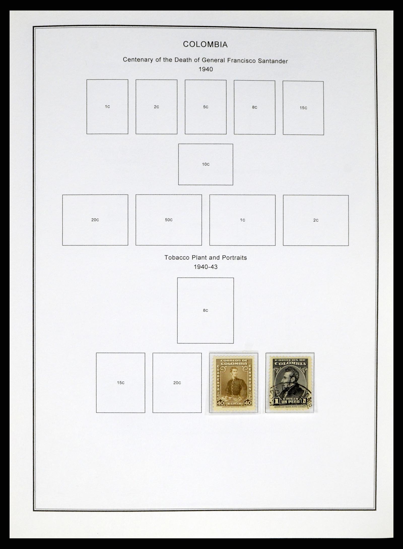 37770 0012 - Postzegelverzameling 37770 Latijns Amerika 1855-1990.