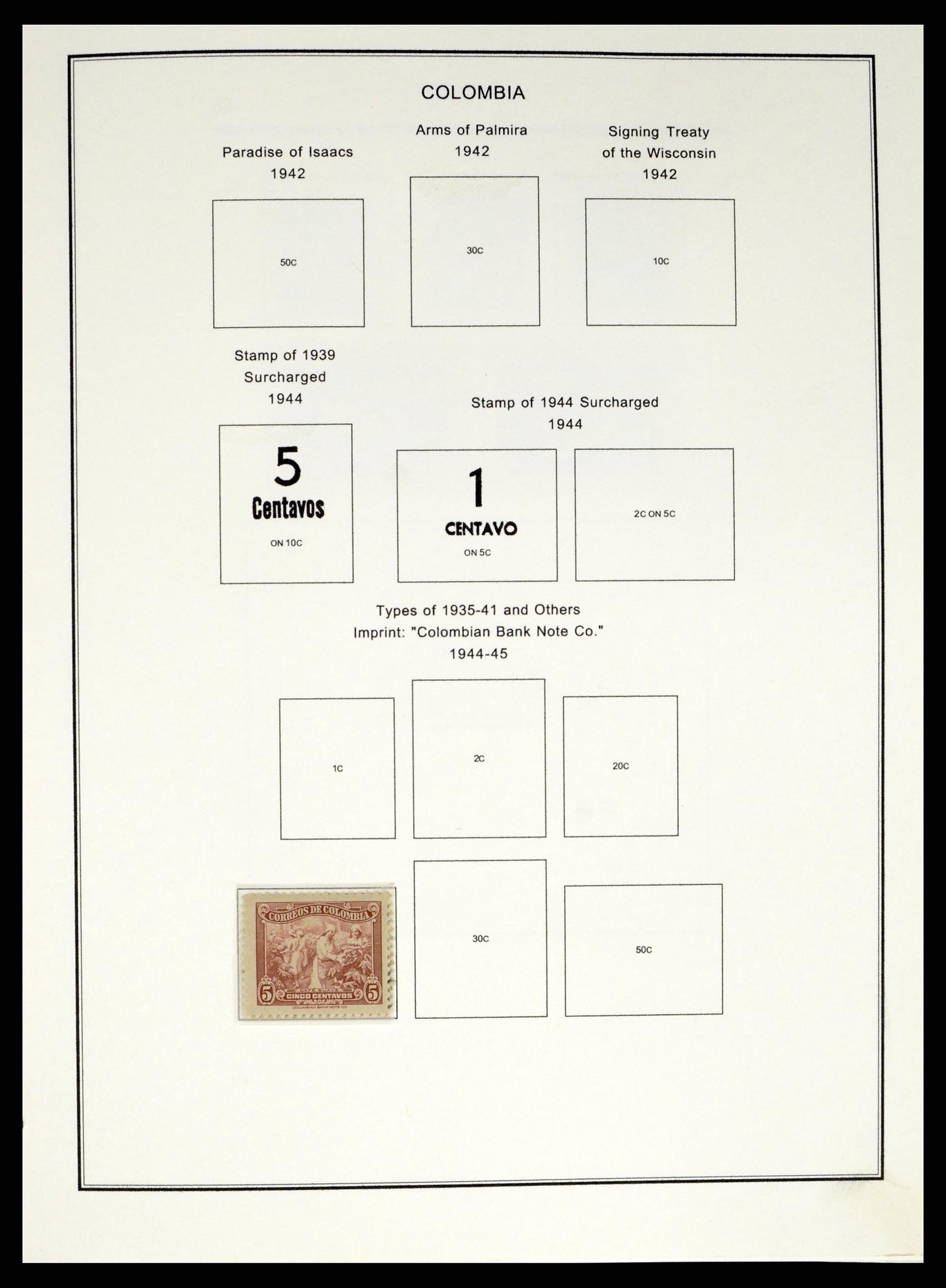 37770 0013 - Postzegelverzameling 37770 Latijns Amerika 1855-1990.