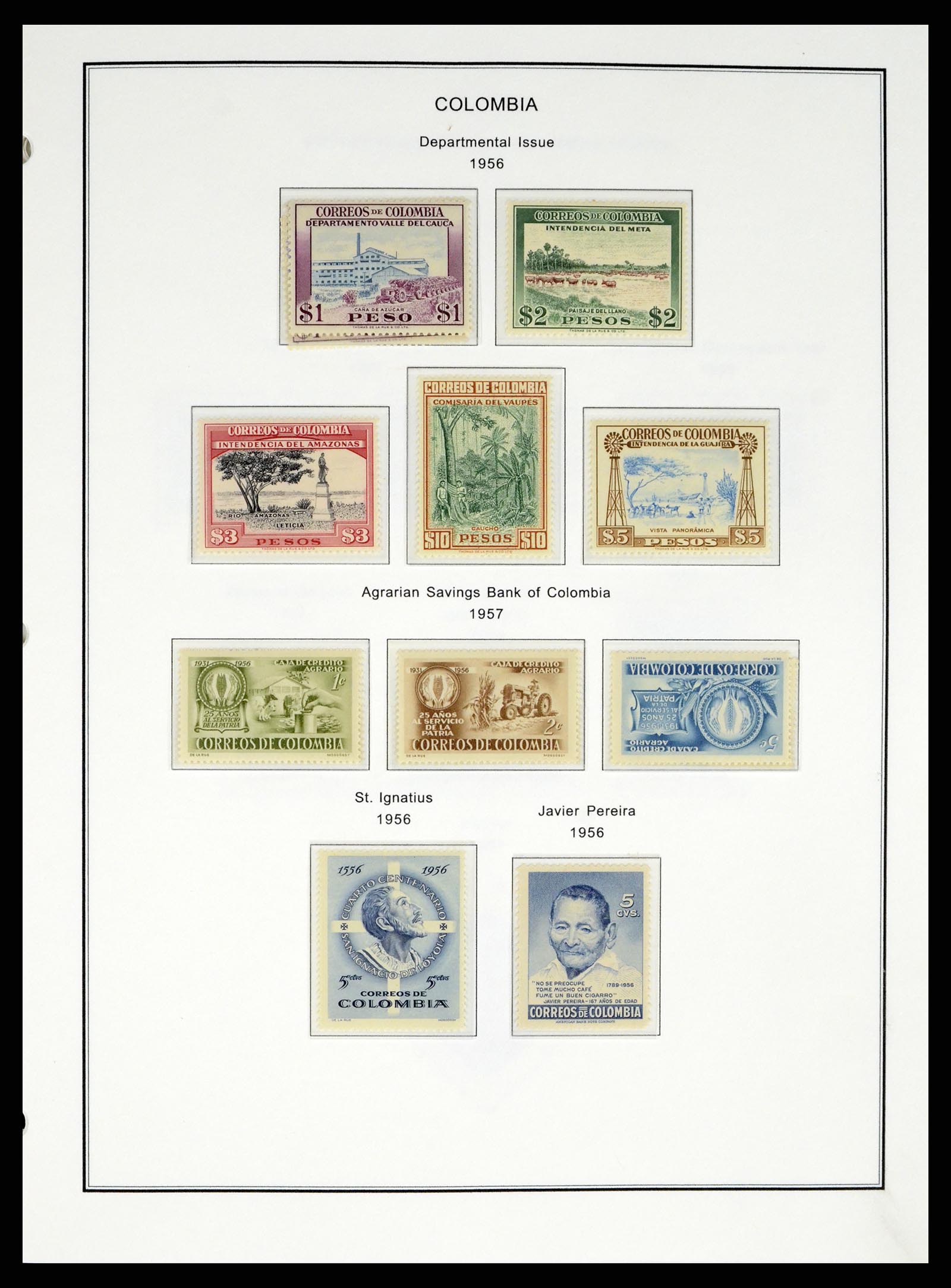 37770 0030 - Postzegelverzameling 37770 Latijns Amerika 1855-1990.