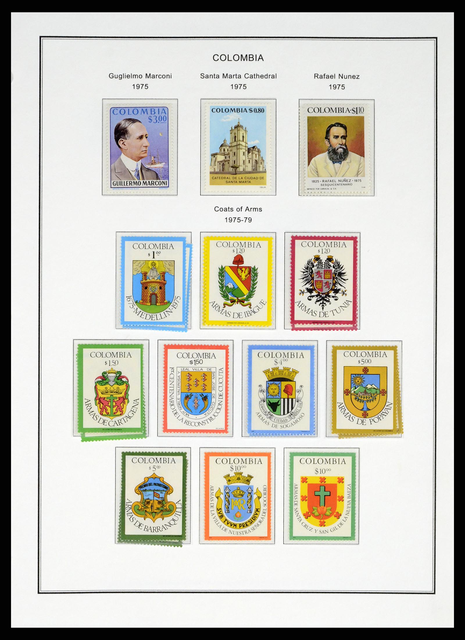 37770 0047 - Postzegelverzameling 37770 Latijns Amerika 1855-1990.