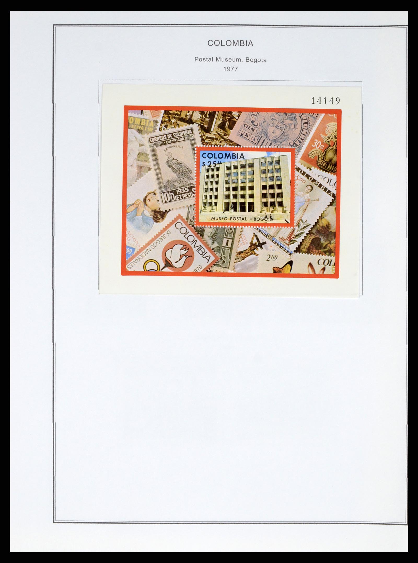 37770 0050 - Postzegelverzameling 37770 Latijns Amerika 1855-1990.