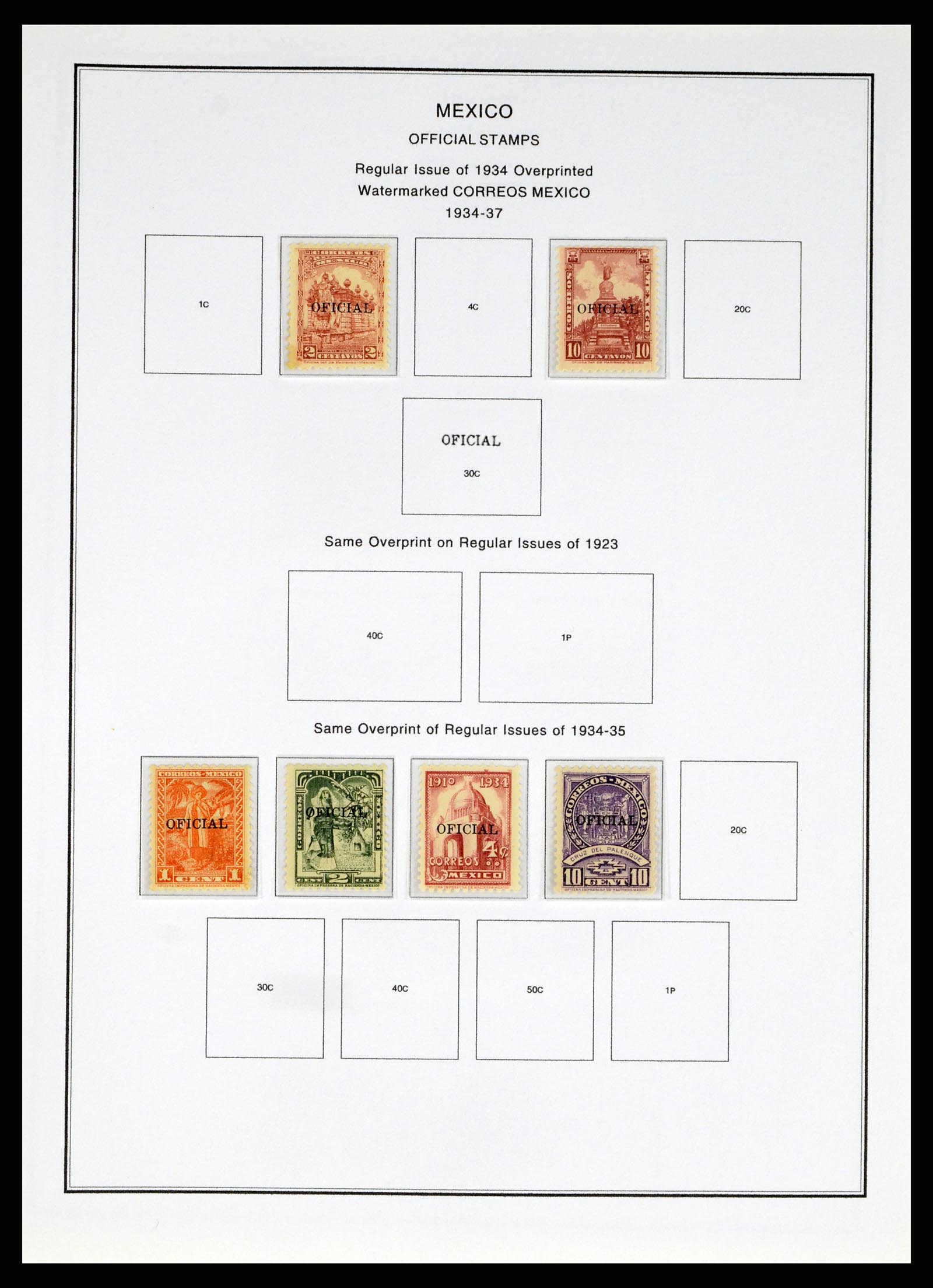 37770 3833 - Stamp collection 37770 Latin America 1855-1990