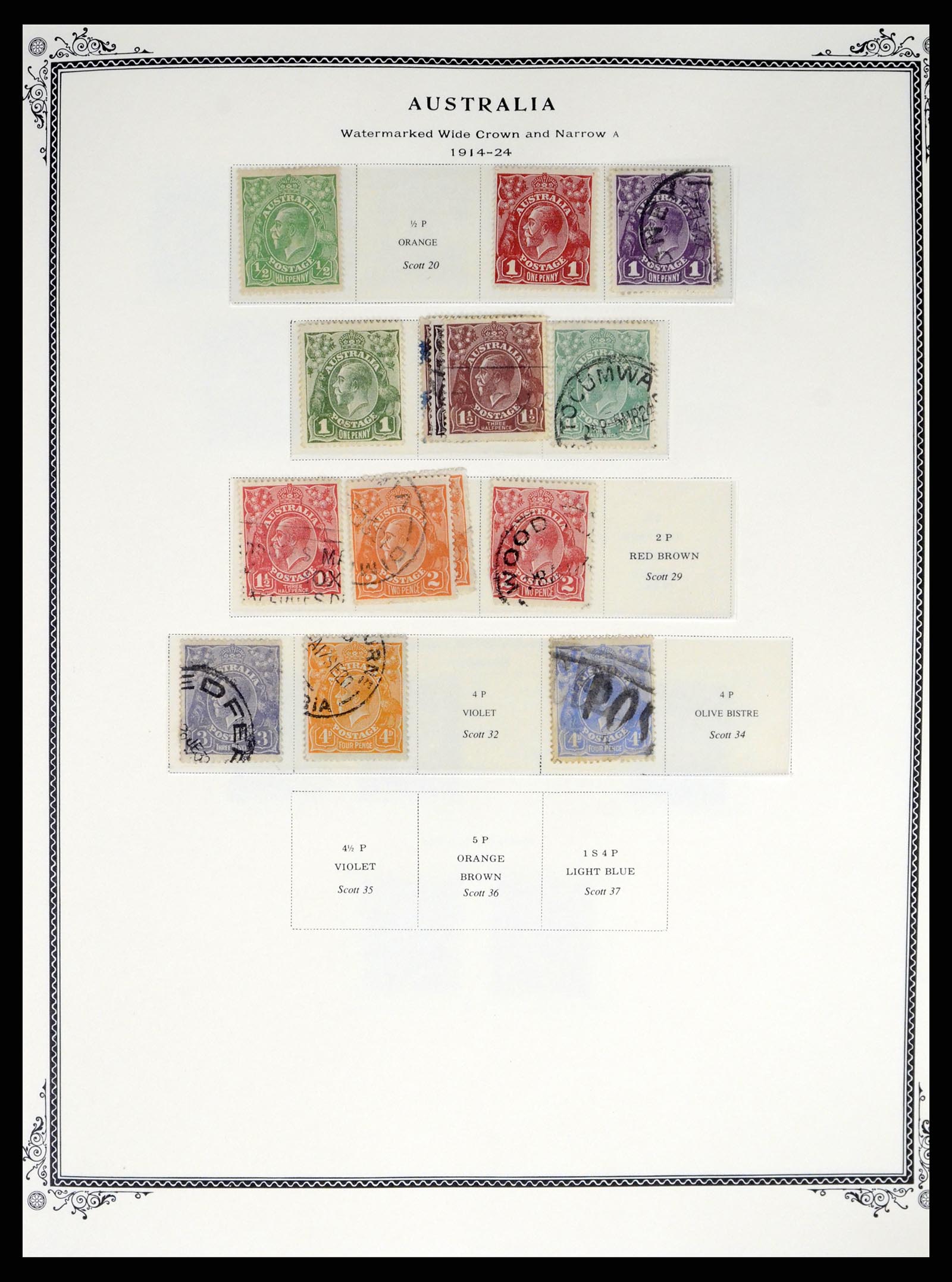 37772 0002 - Postzegelverzameling 37772 Engelse koloniën in de pacific 1874-1997.