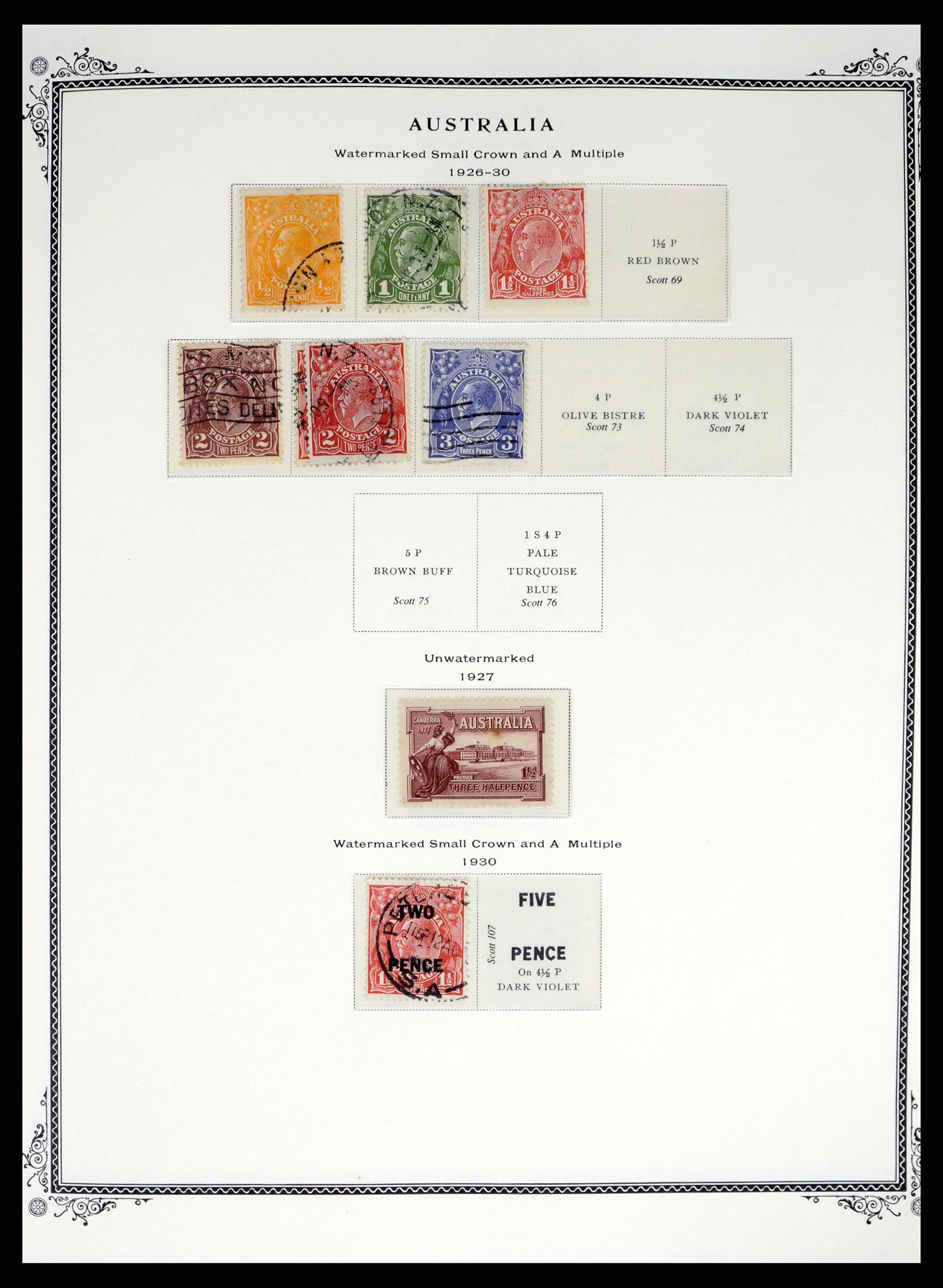 37772 0004 - Postzegelverzameling 37772 Engelse koloniën in de pacific 1874-1997.