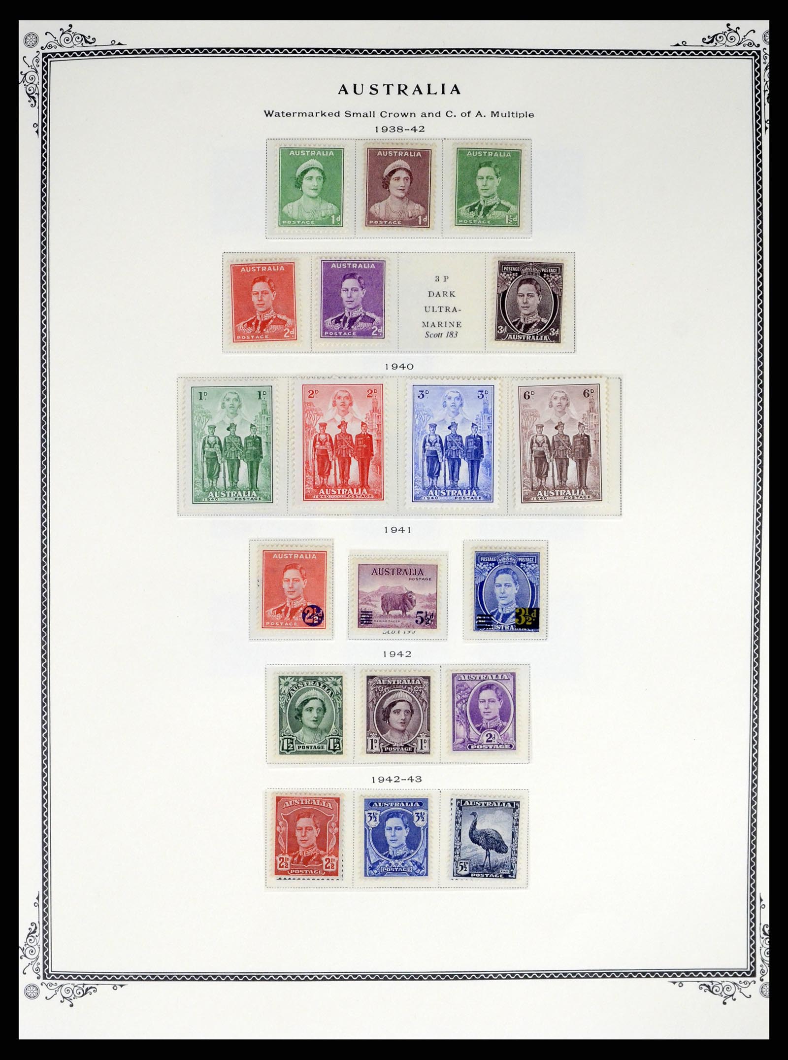 37772 0009 - Postzegelverzameling 37772 Engelse koloniën in de pacific 1874-1997.