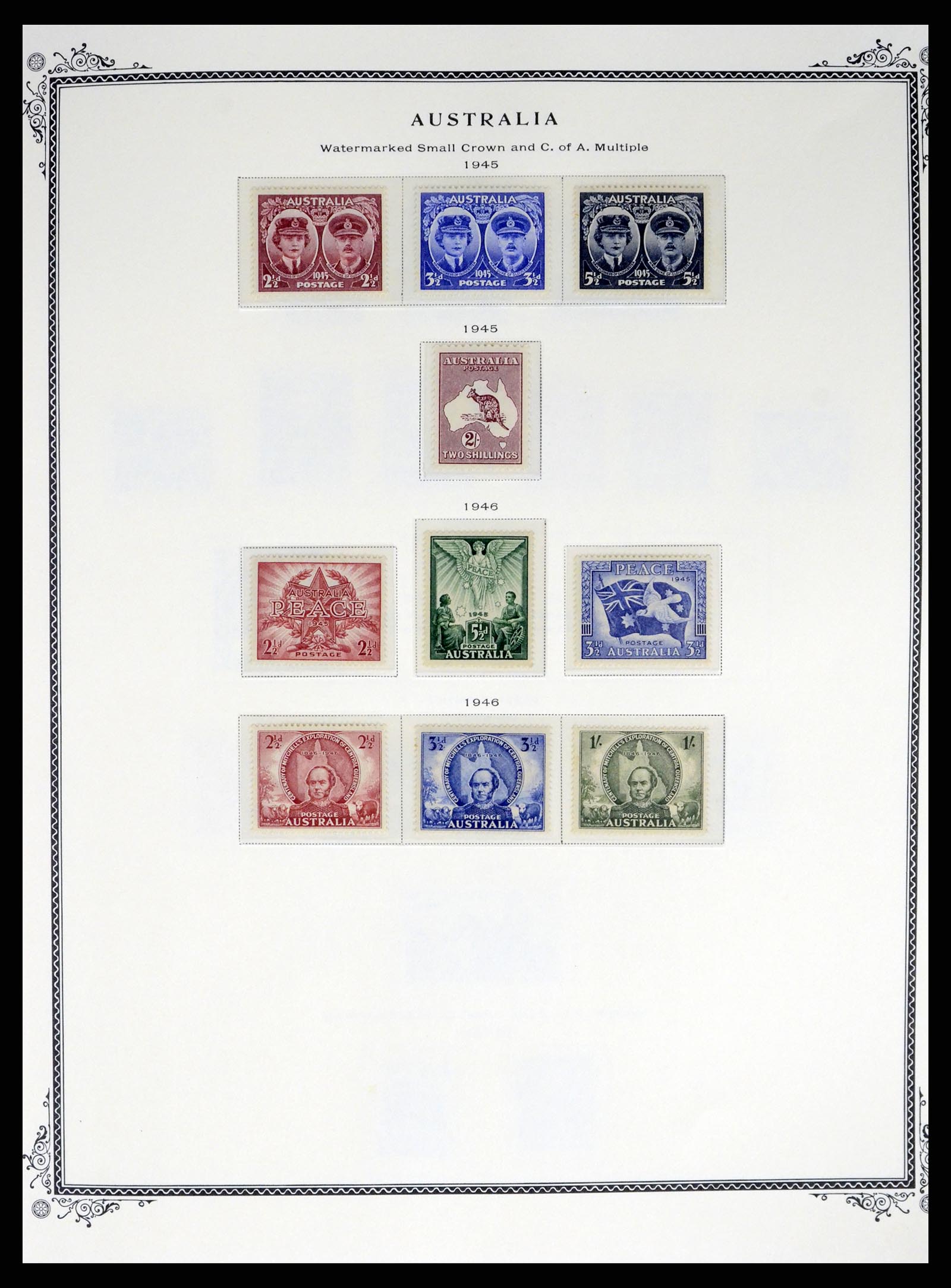 37772 0010 - Postzegelverzameling 37772 Engelse koloniën in de pacific 1874-1997.