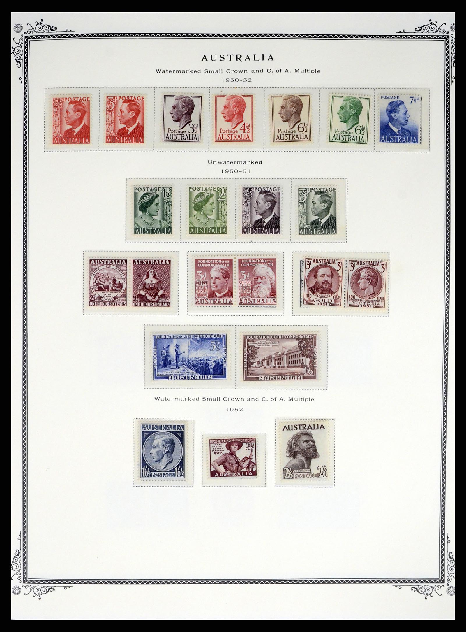 37772 0012 - Postzegelverzameling 37772 Engelse koloniën in de pacific 1874-1997.