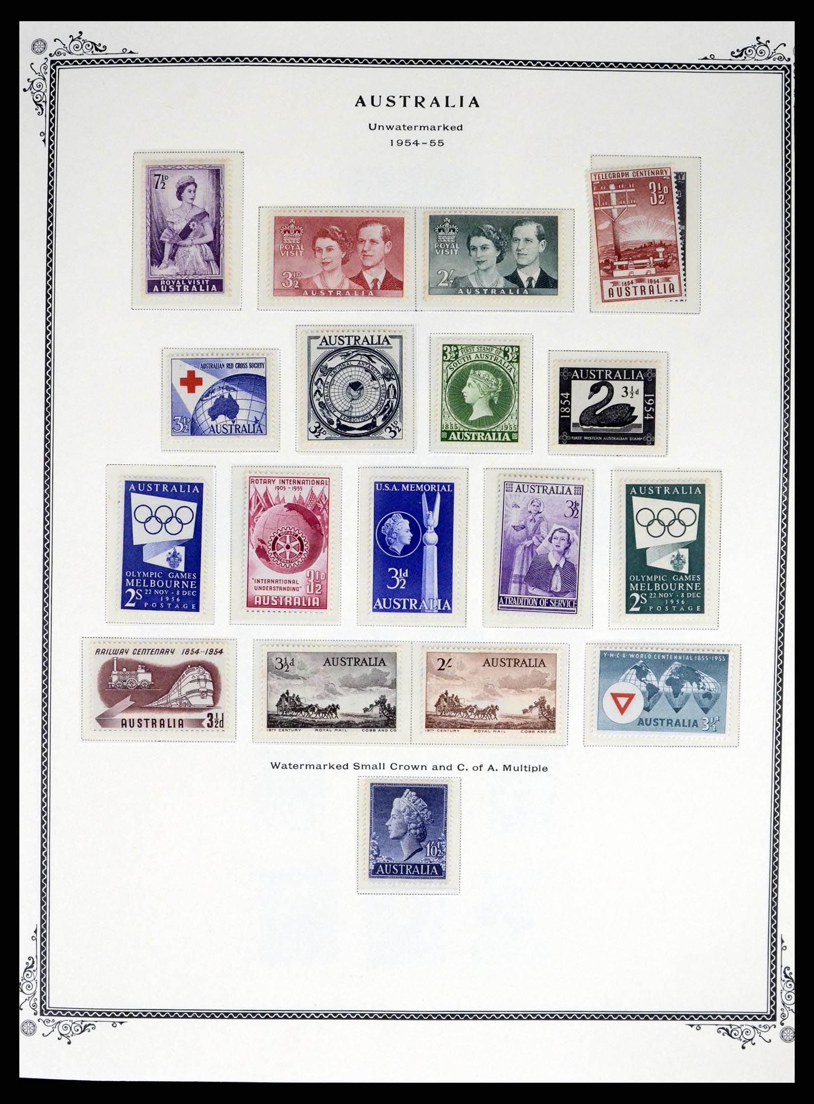 37772 0014 - Postzegelverzameling 37772 Engelse koloniën in de pacific 1874-1997.
