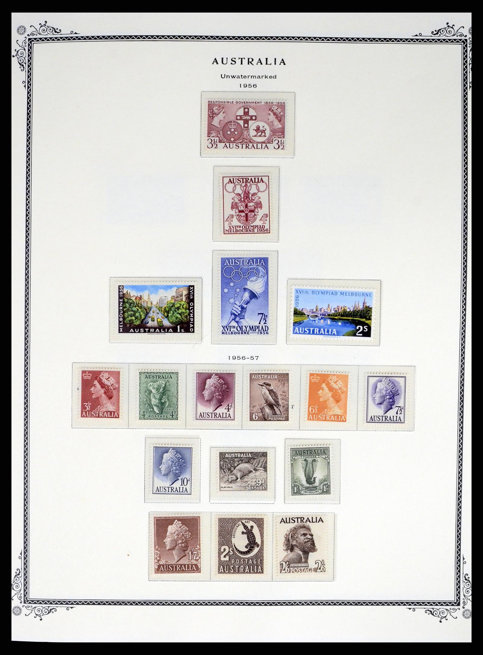 37772 0015 - Postzegelverzameling 37772 Engelse koloniën in de pacific 1874-1997.
