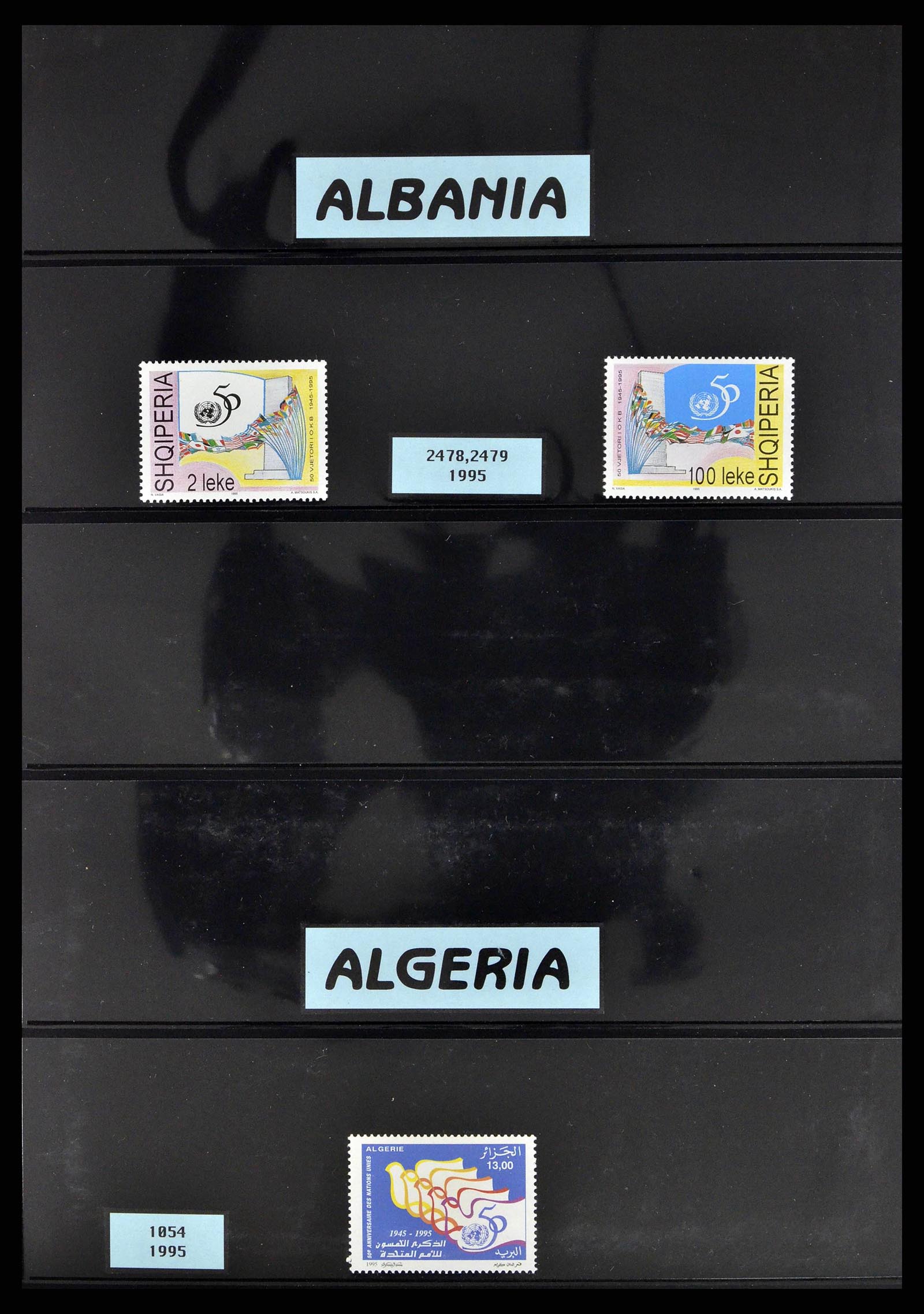 37773 0006 - Stamp collection 37773 Thematics 50th Anniversary UN 1995.
