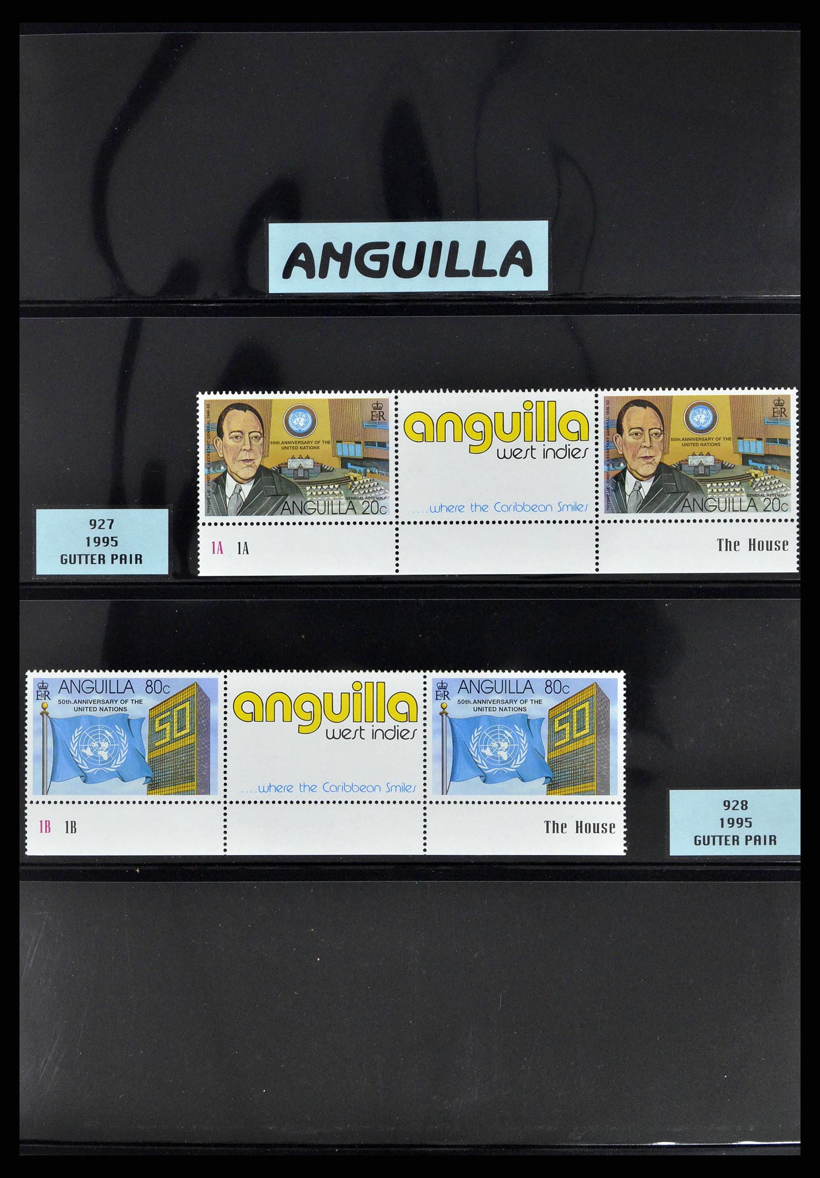 37773 0011 - Stamp collection 37773 Thematics 50th Anniversary UN 1995.