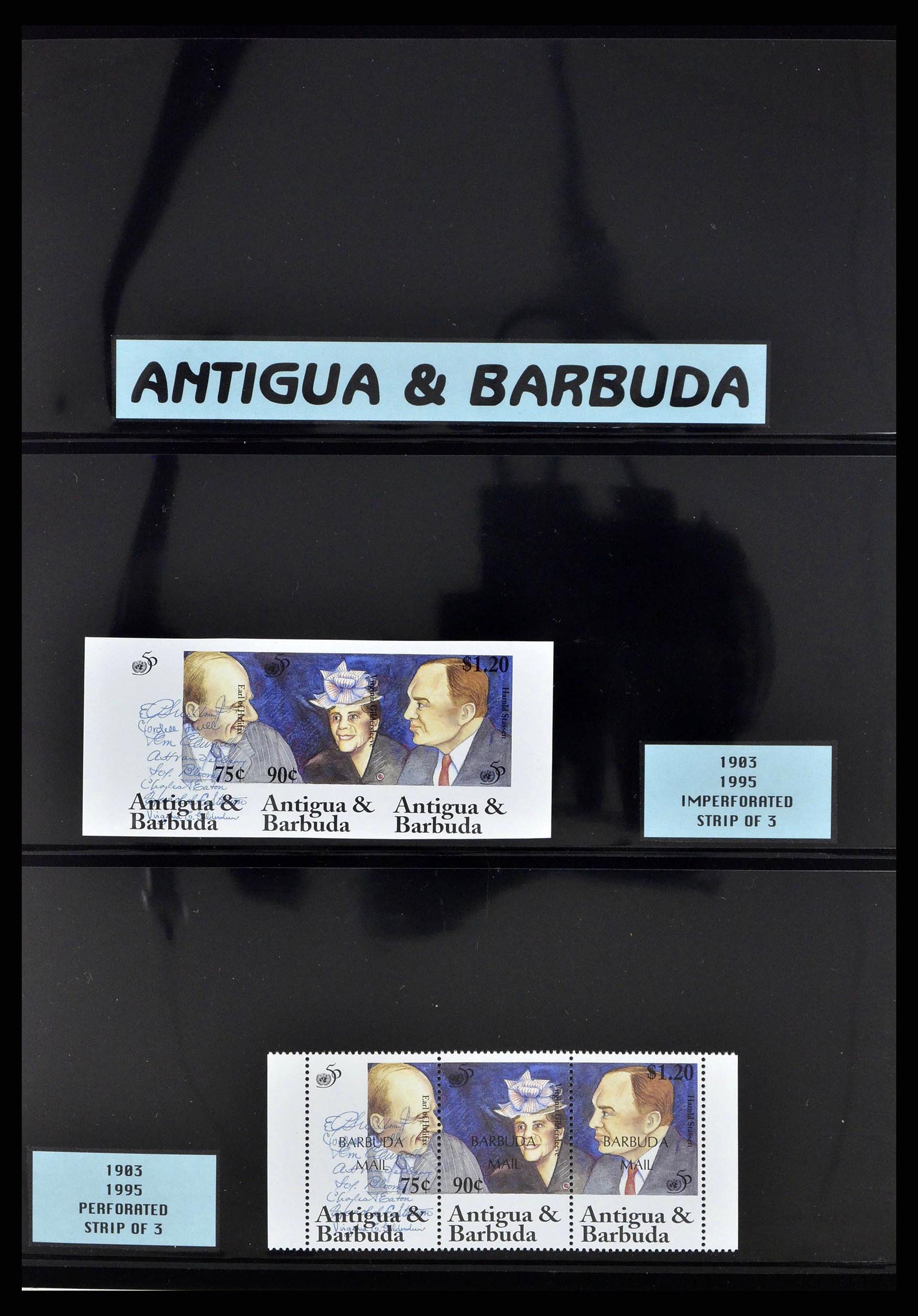 37773 0015 - Stamp collection 37773 Thematics 50th Anniversary UN 1995.