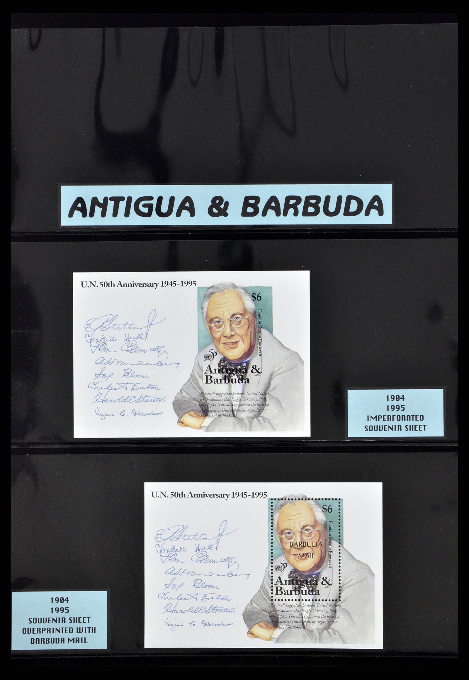 37773 0019 - Stamp collection 37773 Thematics 50th Anniversary UN 1995.