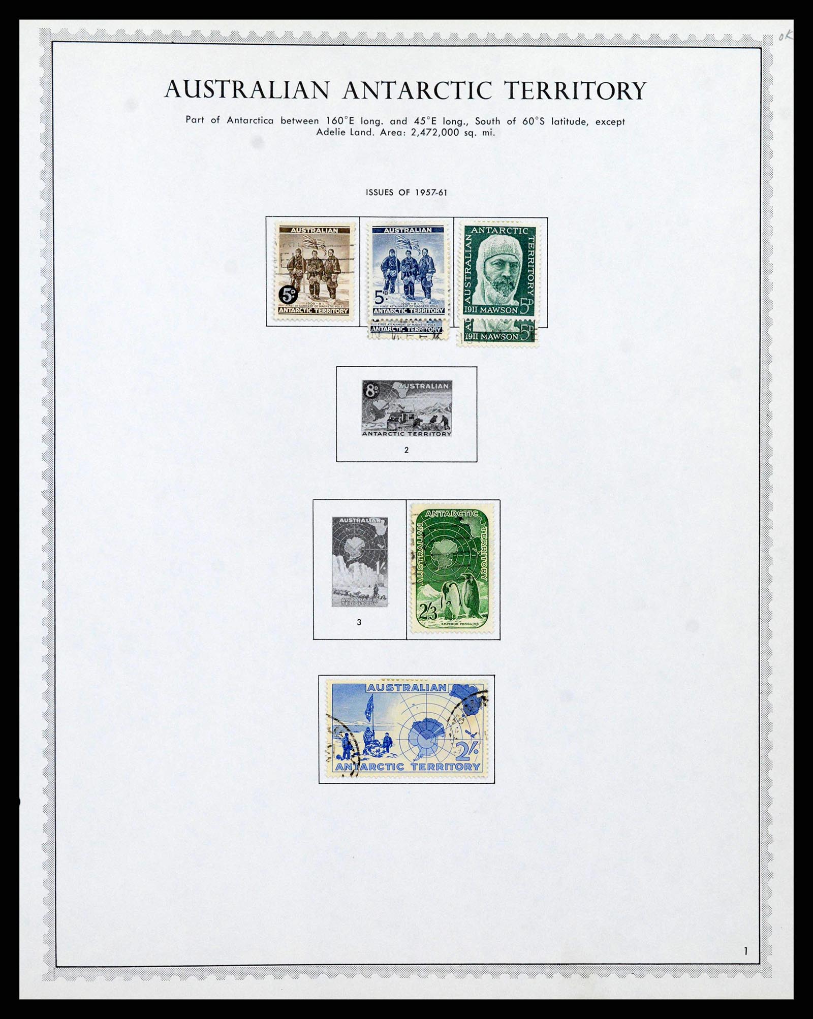 37774 0032 - Postzegelverzameling 37774 Australië en gebieden 1913-1998.