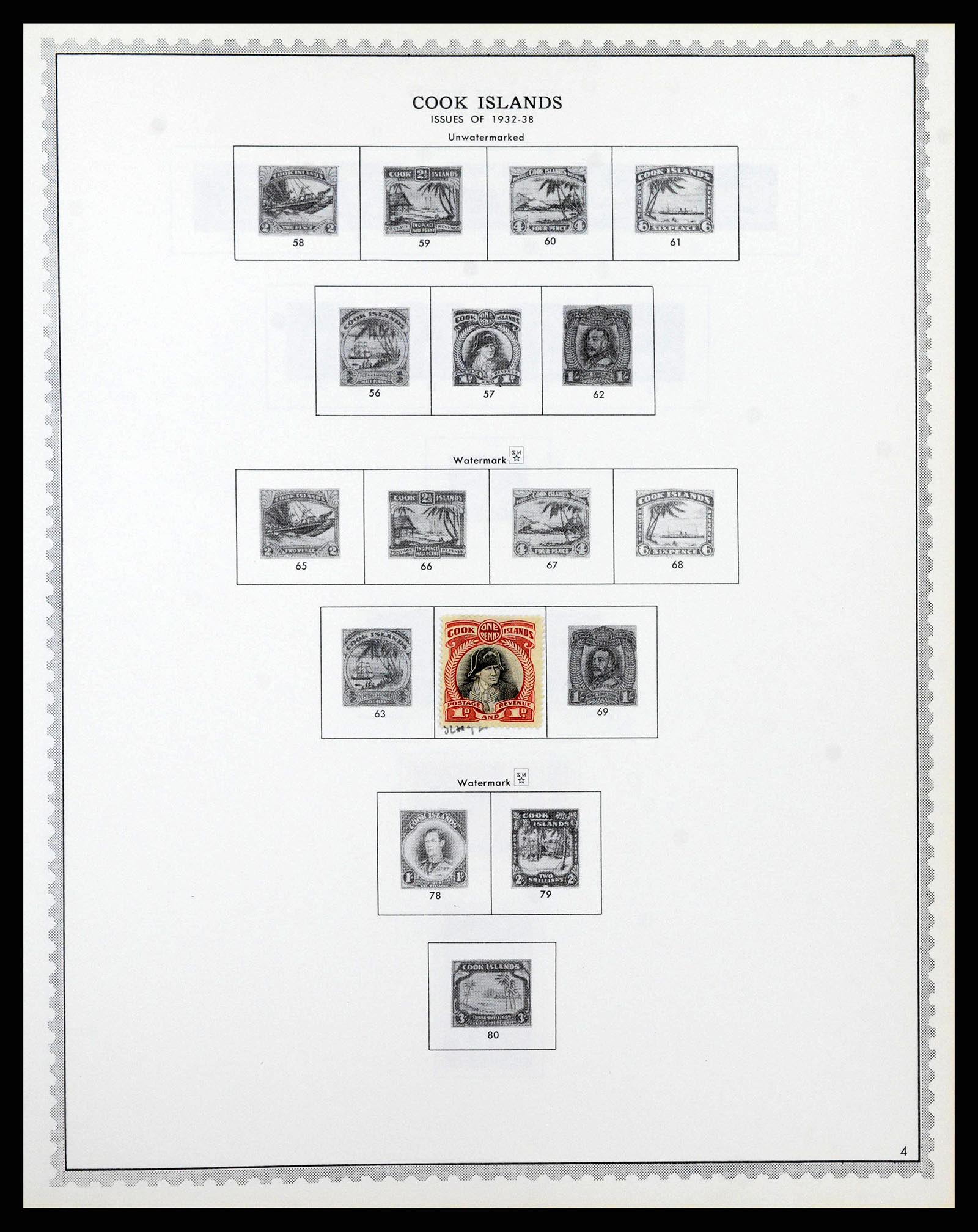 37774 0035 - Postzegelverzameling 37774 Australië en gebieden 1913-1998.