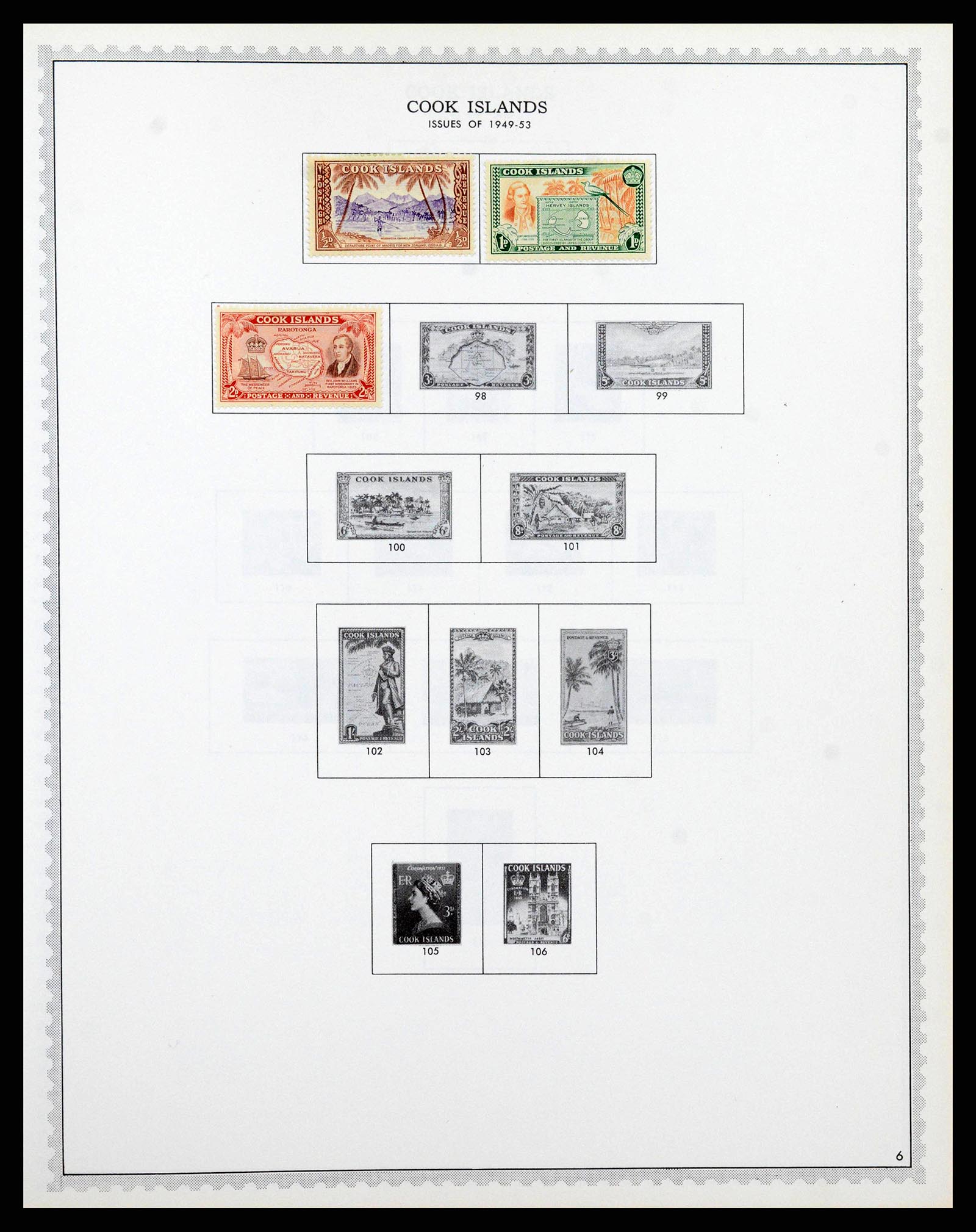 37774 0037 - Postzegelverzameling 37774 Australië en gebieden 1913-1998.