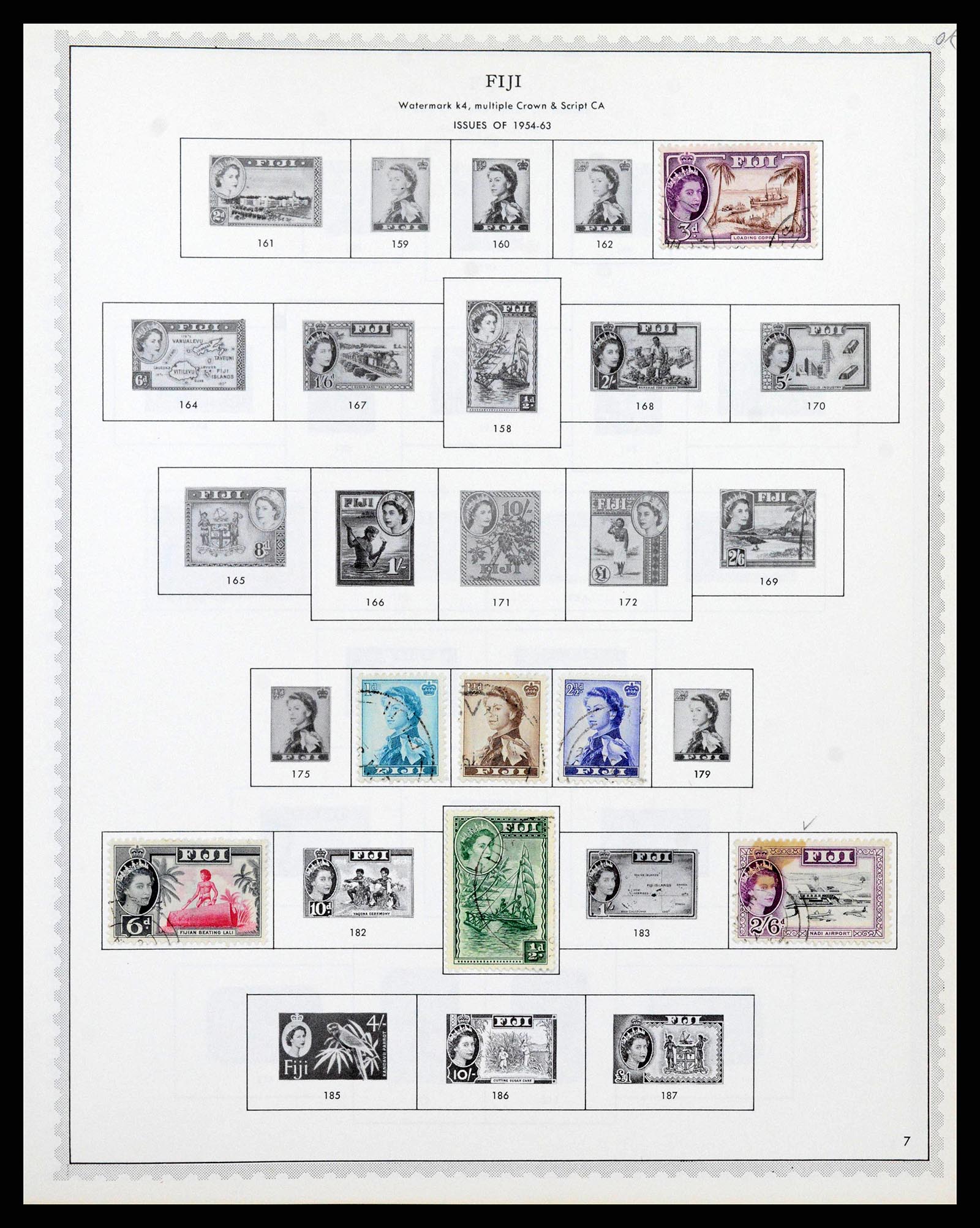 37774 0040 - Postzegelverzameling 37774 Australië en gebieden 1913-1998.