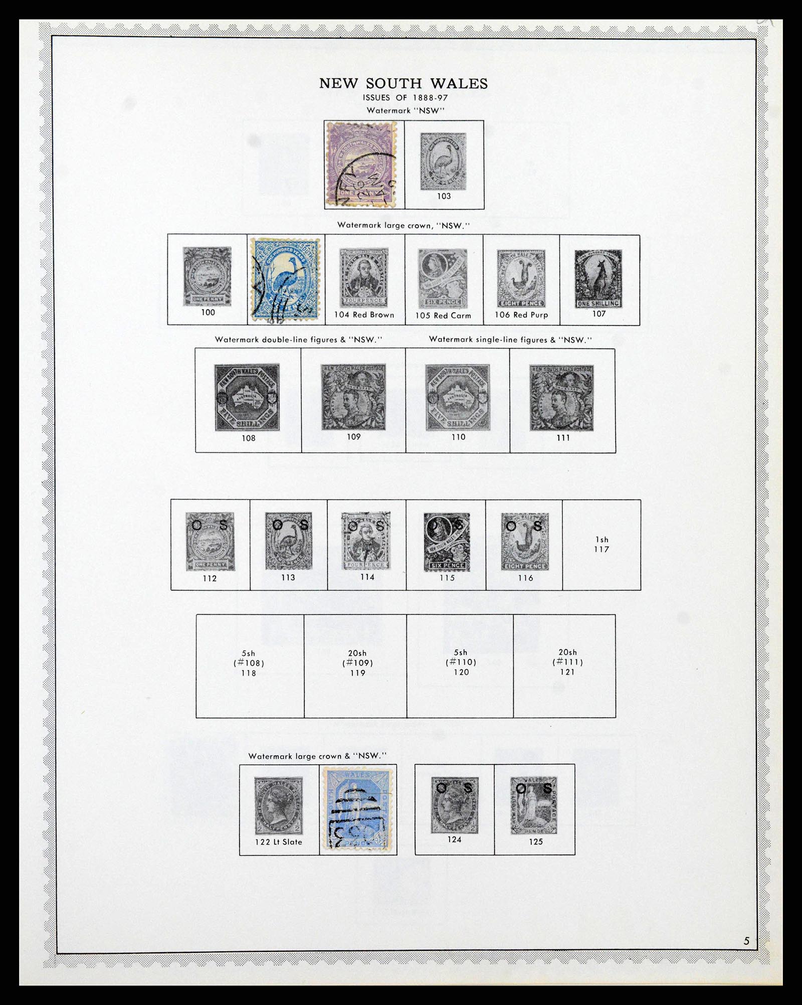 37774 0047 - Postzegelverzameling 37774 Australië en gebieden 1913-1998.