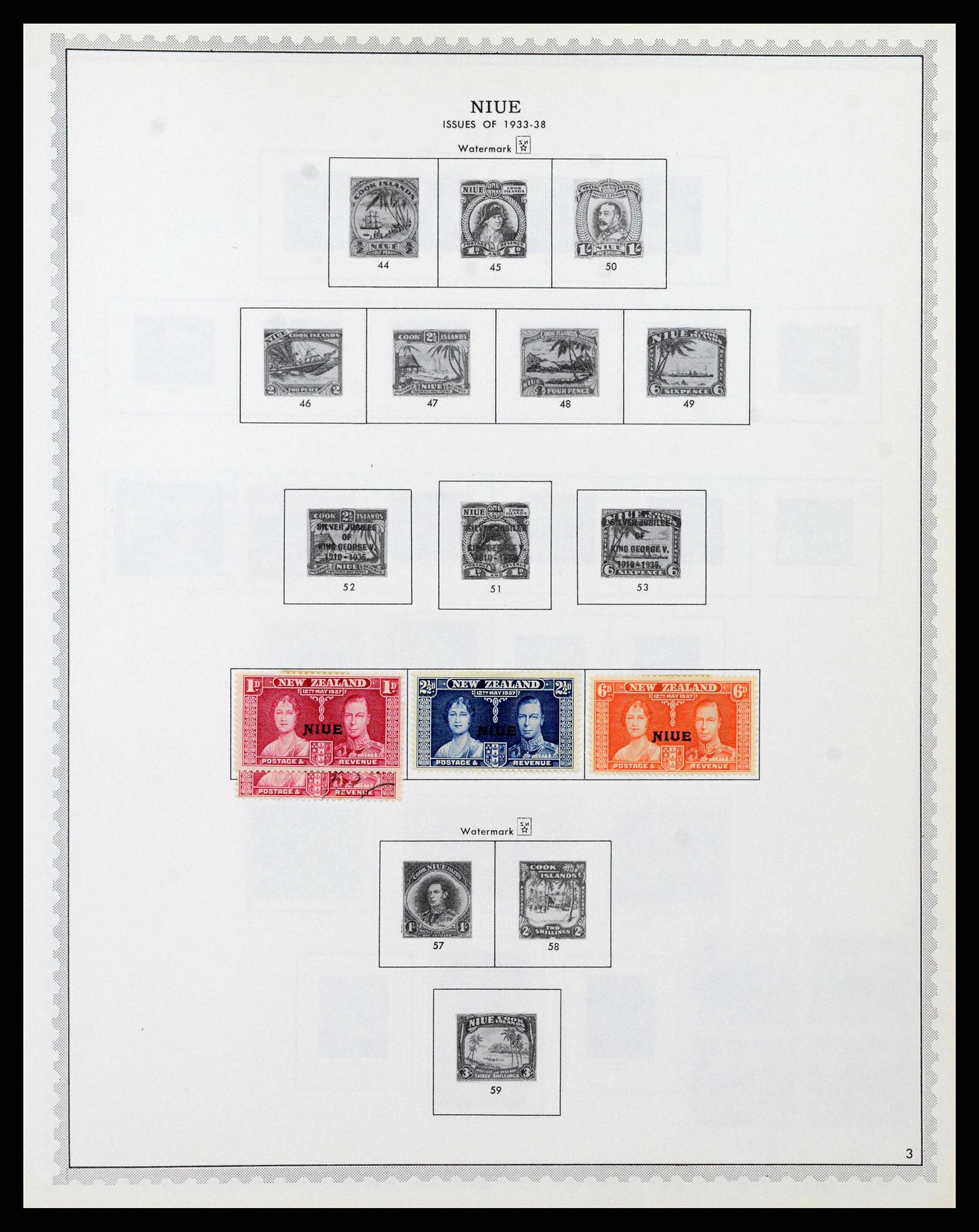 37774 0051 - Postzegelverzameling 37774 Australië en gebieden 1913-1998.