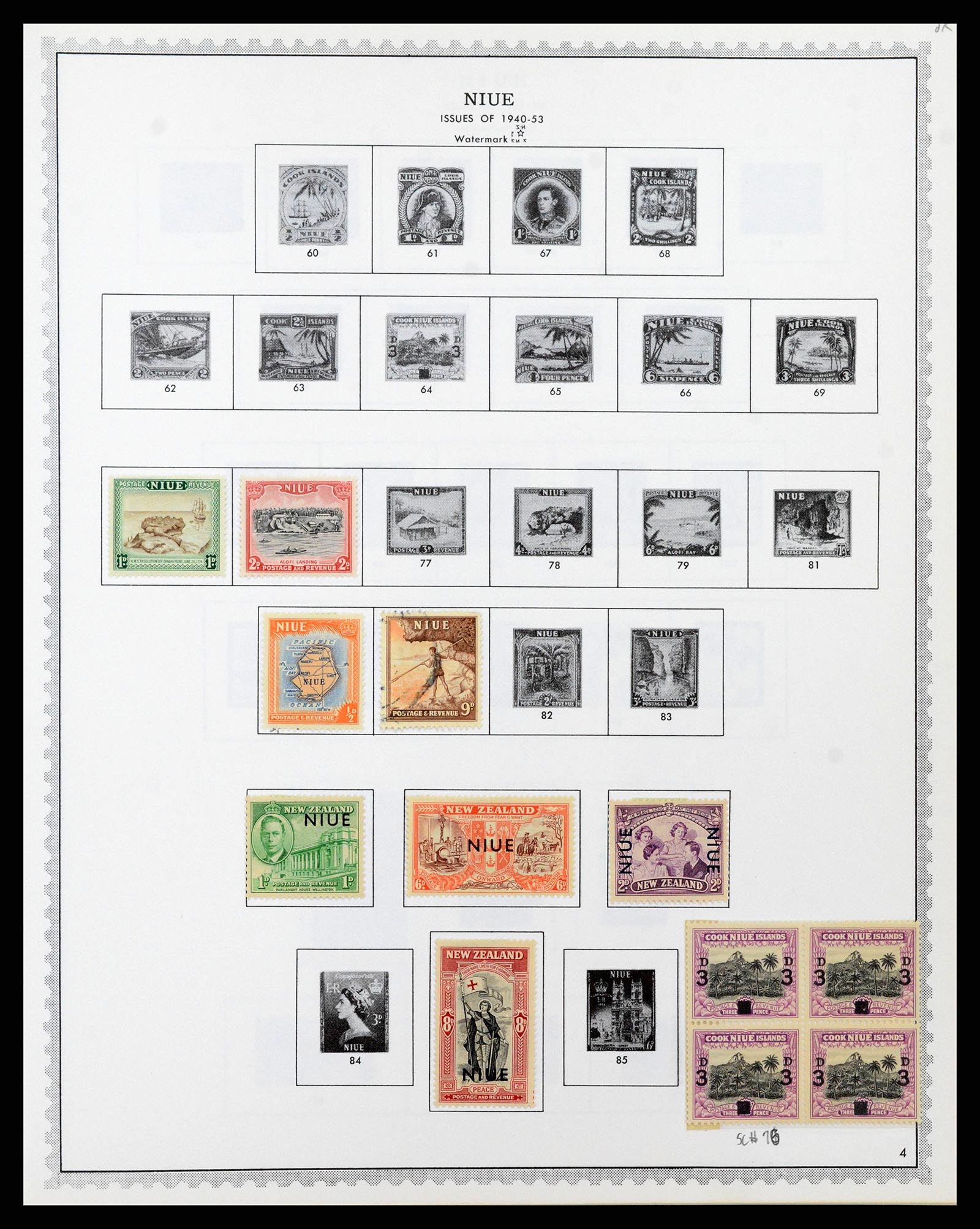 37774 0052 - Postzegelverzameling 37774 Australië en gebieden 1913-1998.