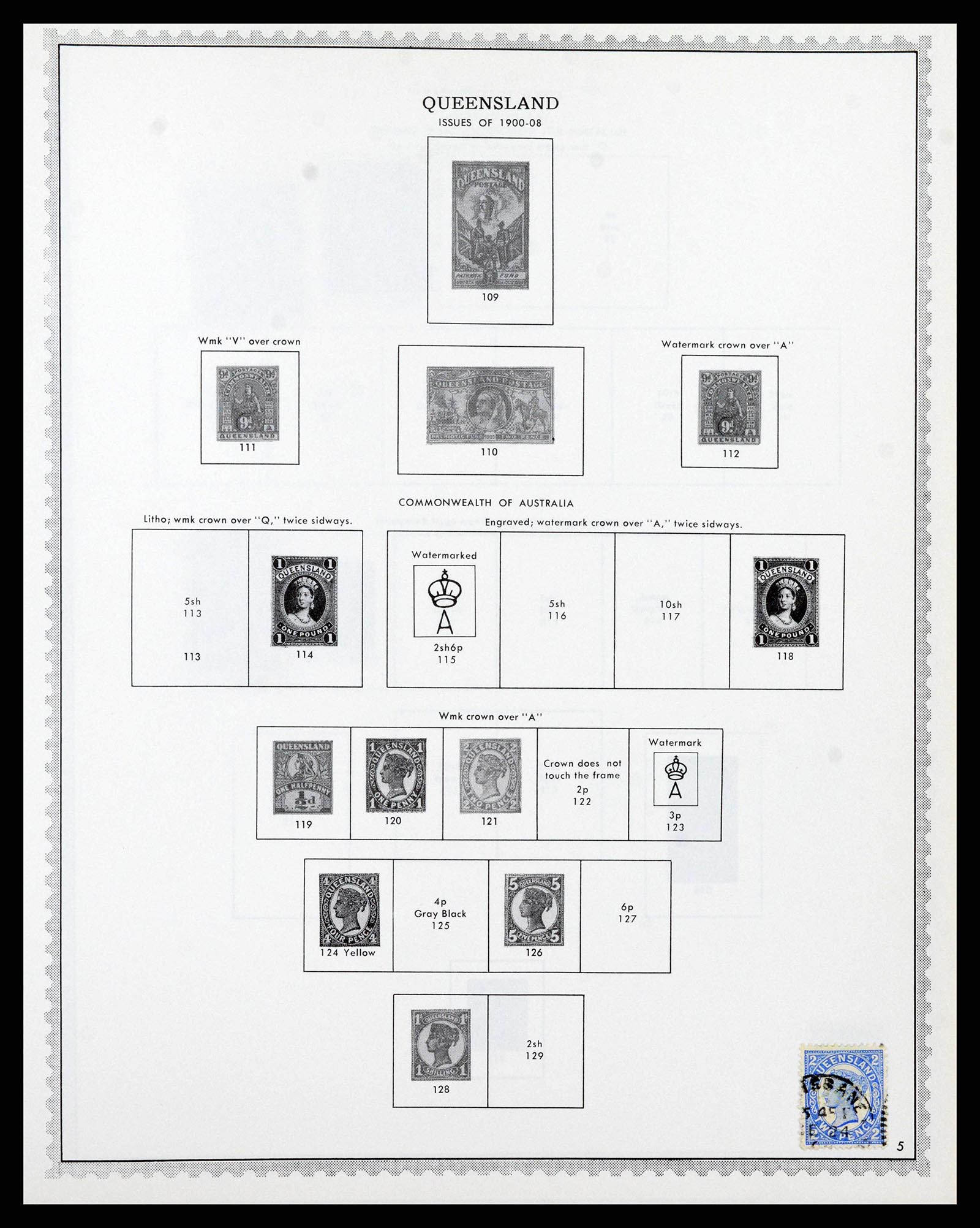 37774 0055 - Postzegelverzameling 37774 Australië en gebieden 1913-1998.