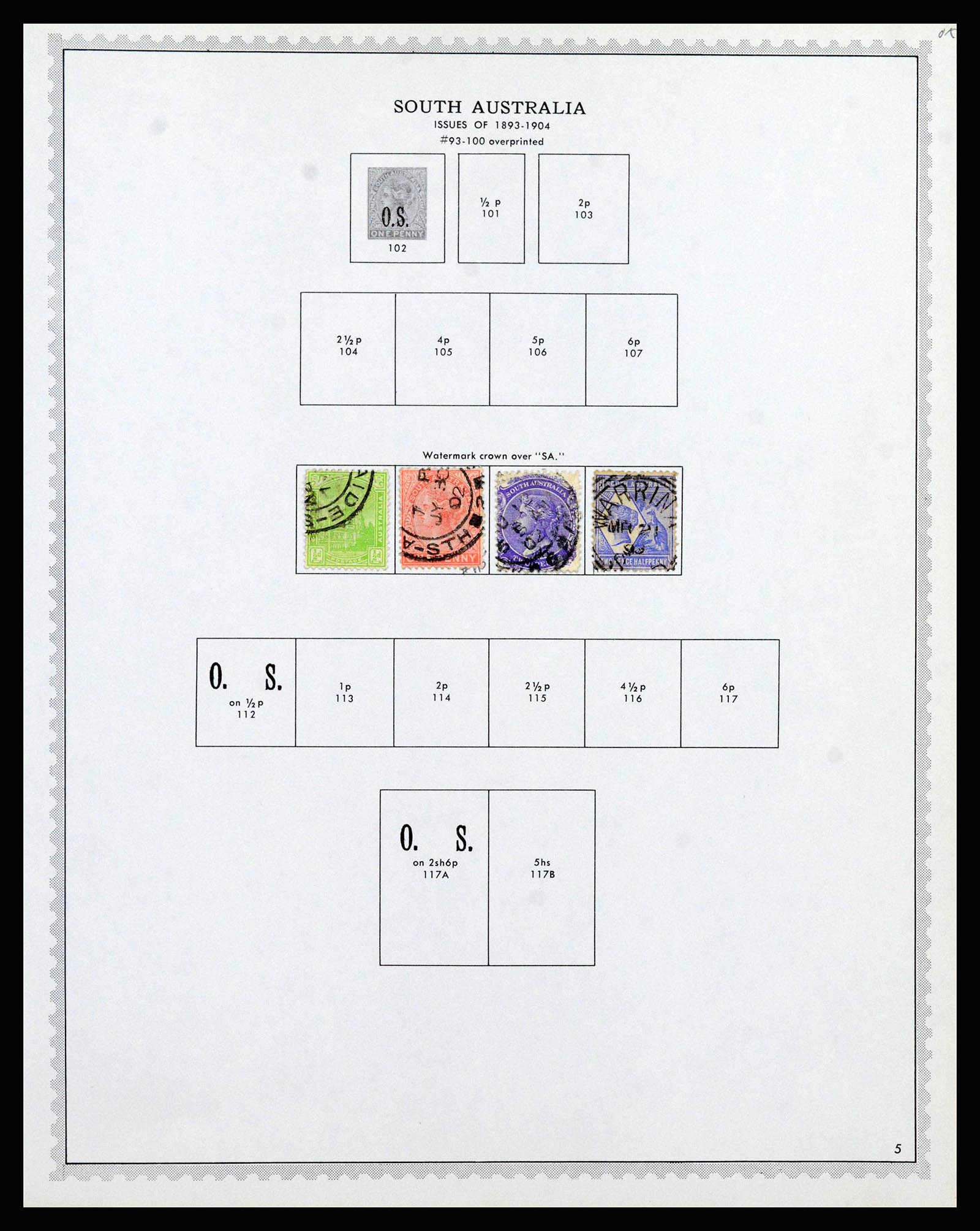 37774 0059 - Postzegelverzameling 37774 Australië en gebieden 1913-1998.