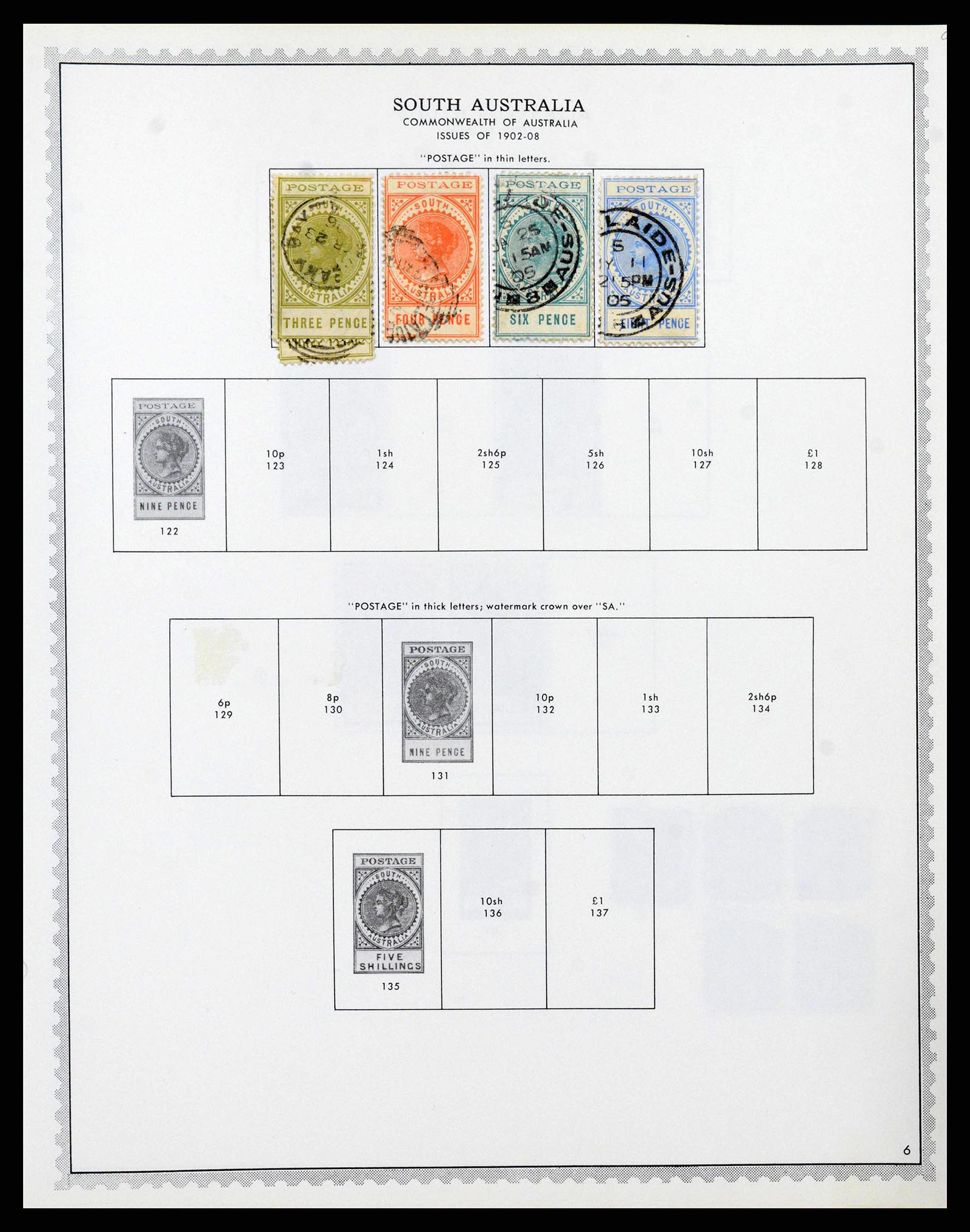 37774 0060 - Postzegelverzameling 37774 Australië en gebieden 1913-1998.