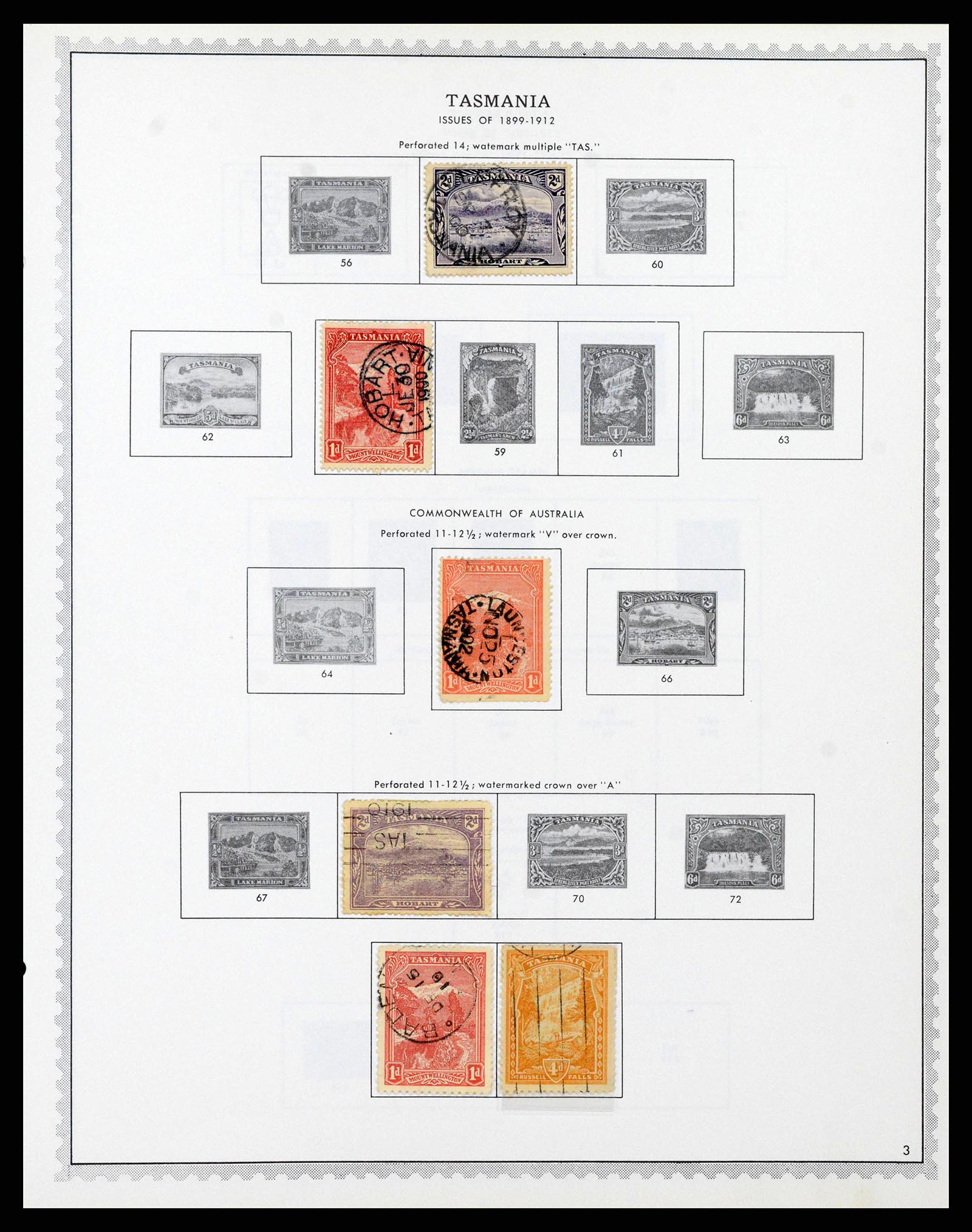 37774 0064 - Stamp collection 37774 Australia and territories 1913-1998.