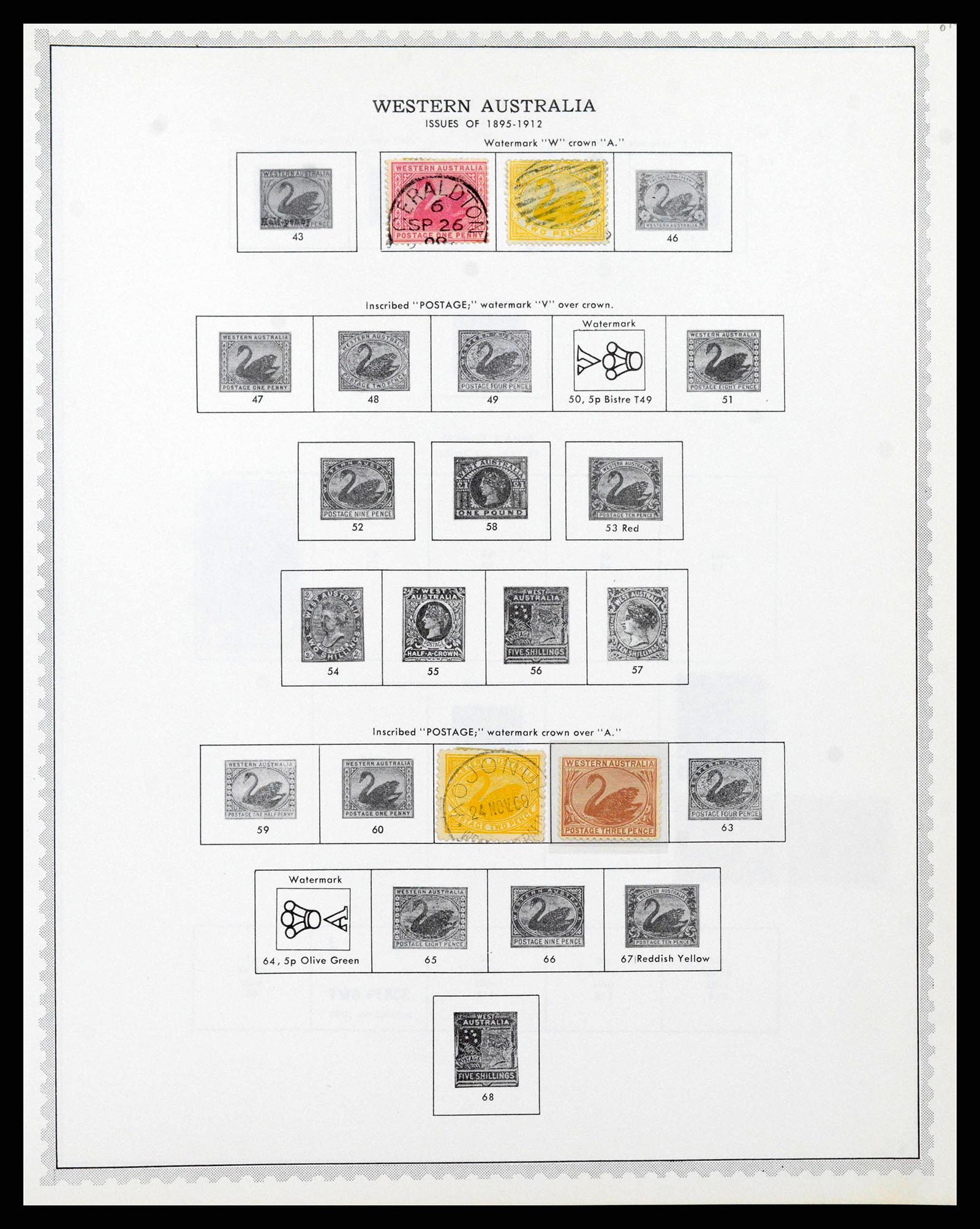 37774 0073 - Stamp collection 37774 Australia and territories 1913-1998.