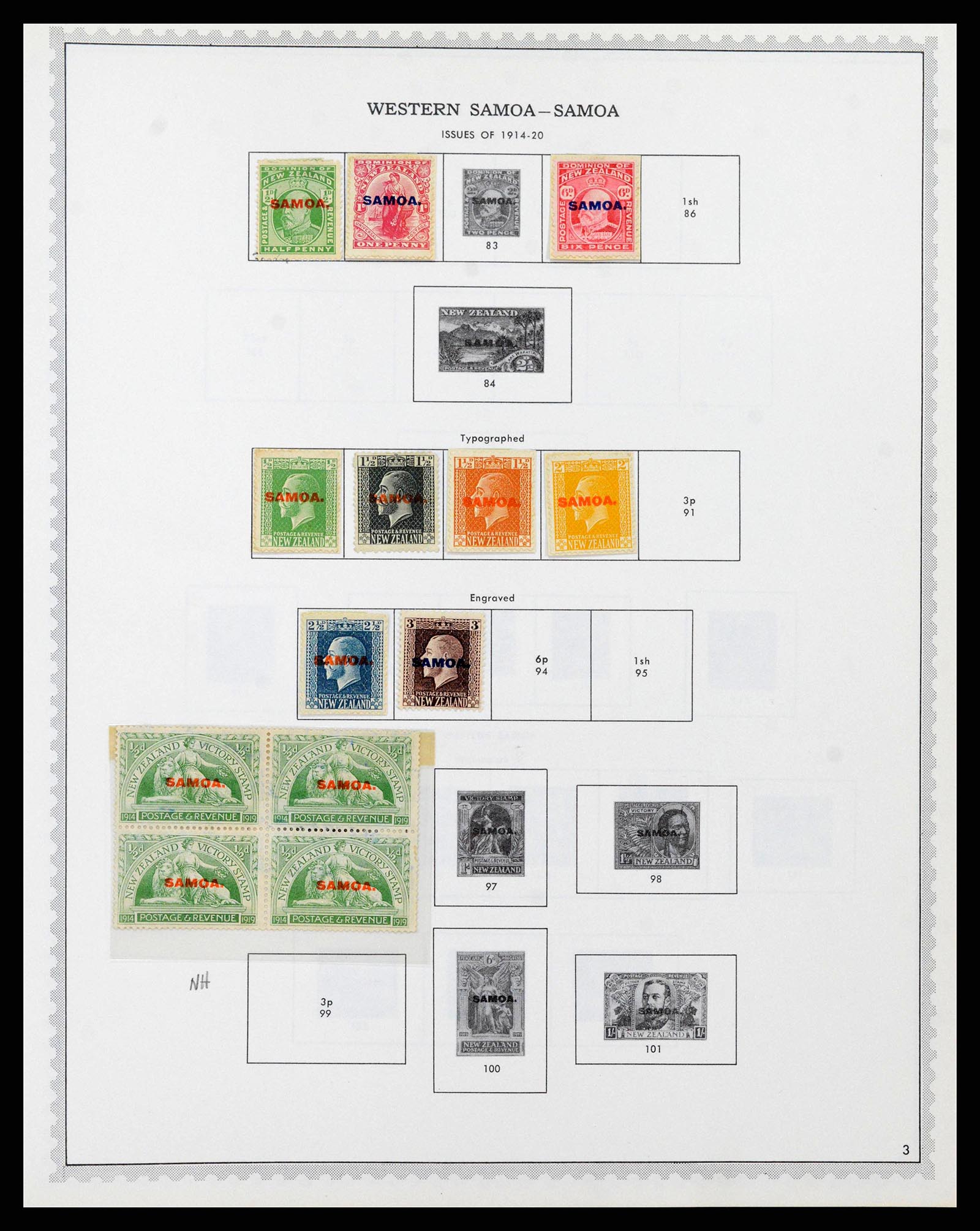 37774 0075 - Stamp collection 37774 Australia and territories 1913-1998.