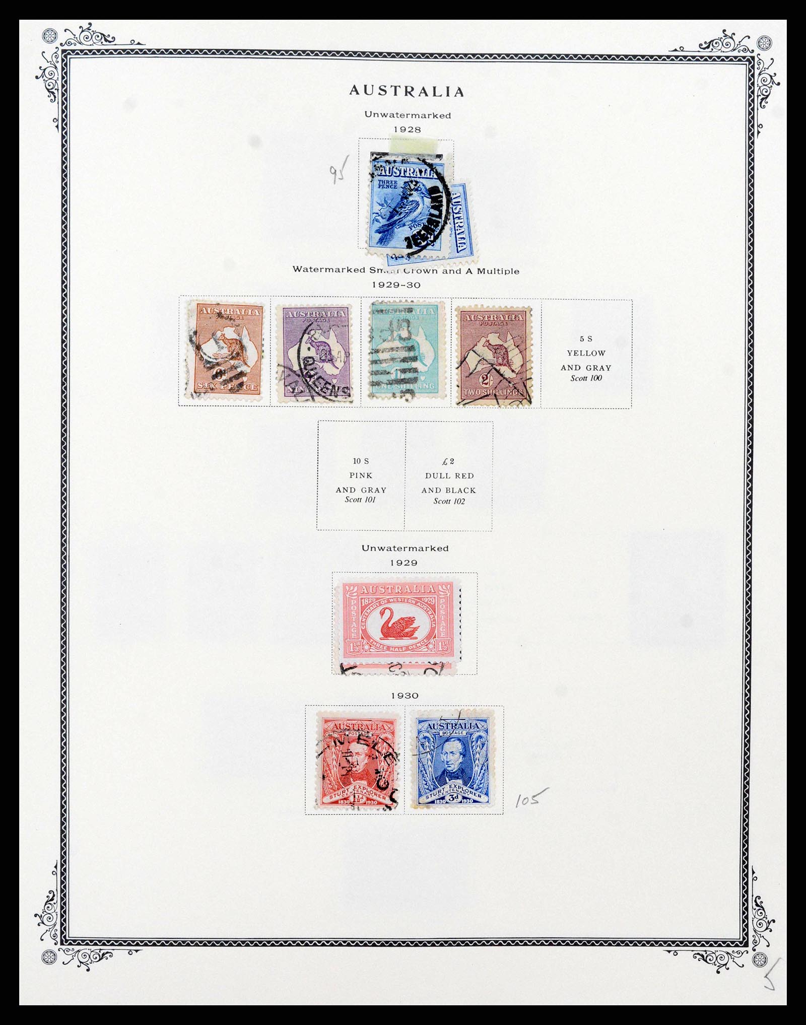 37774 0083 - Stamp collection 37774 Australia and territories 1913-1998.