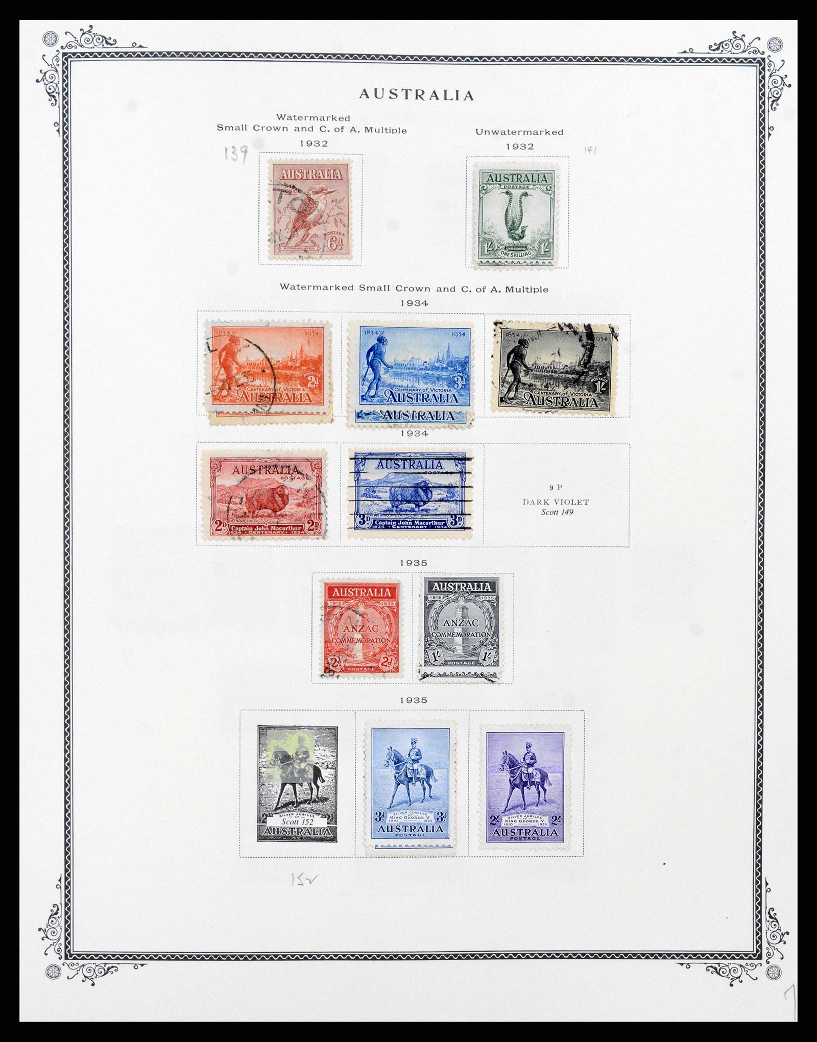 37774 0085 - Stamp collection 37774 Australia and territories 1913-1998.