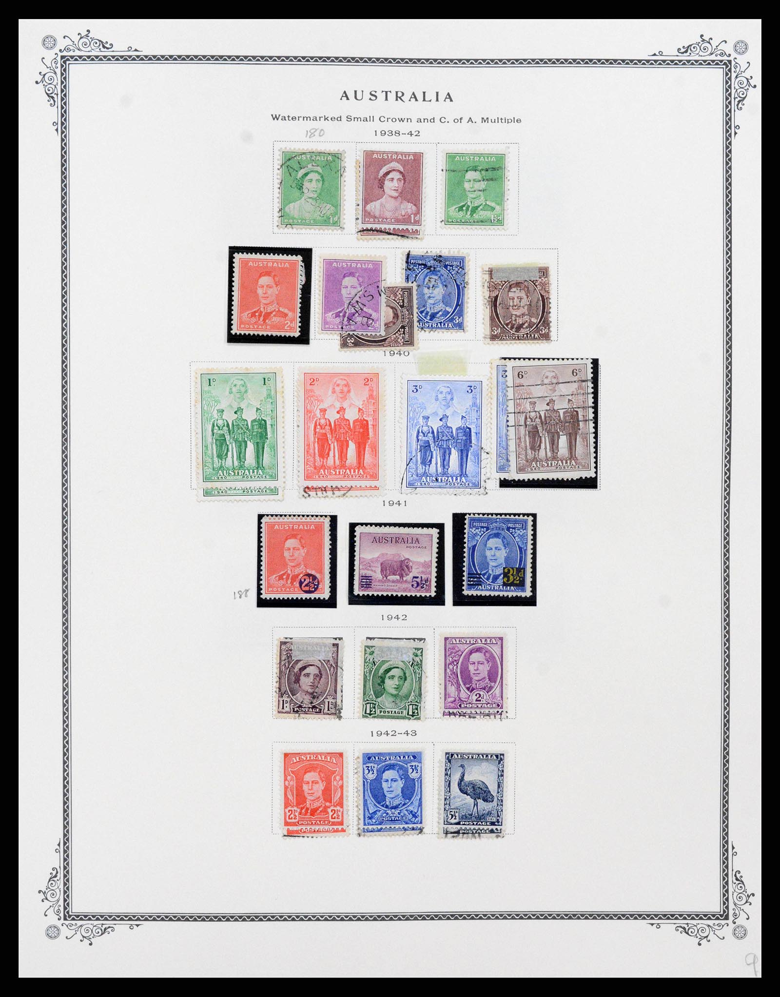 37774 0087 - Stamp collection 37774 Australia and territories 1913-1998.