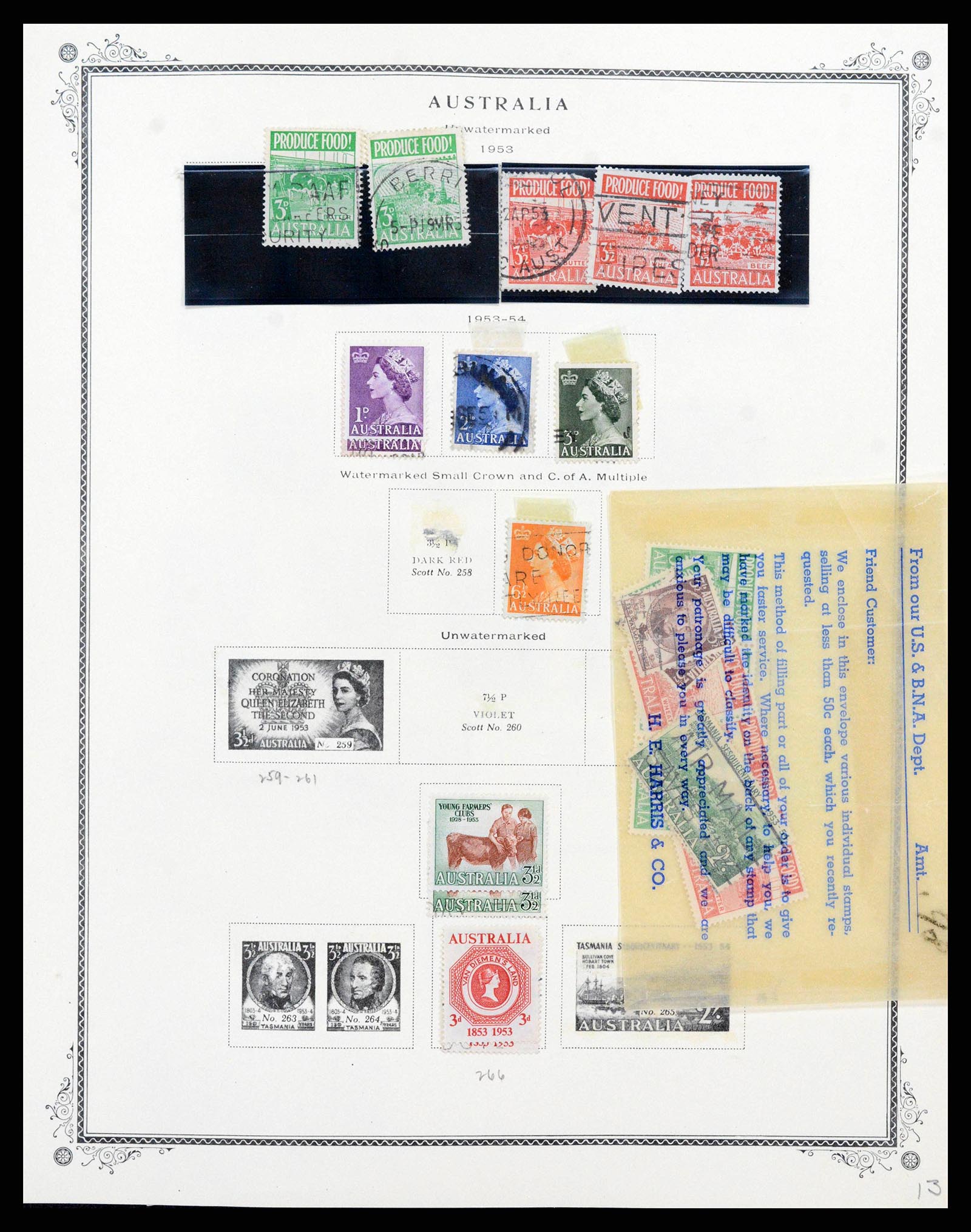 37774 0092 - Stamp collection 37774 Australia and territories 1913-1998.