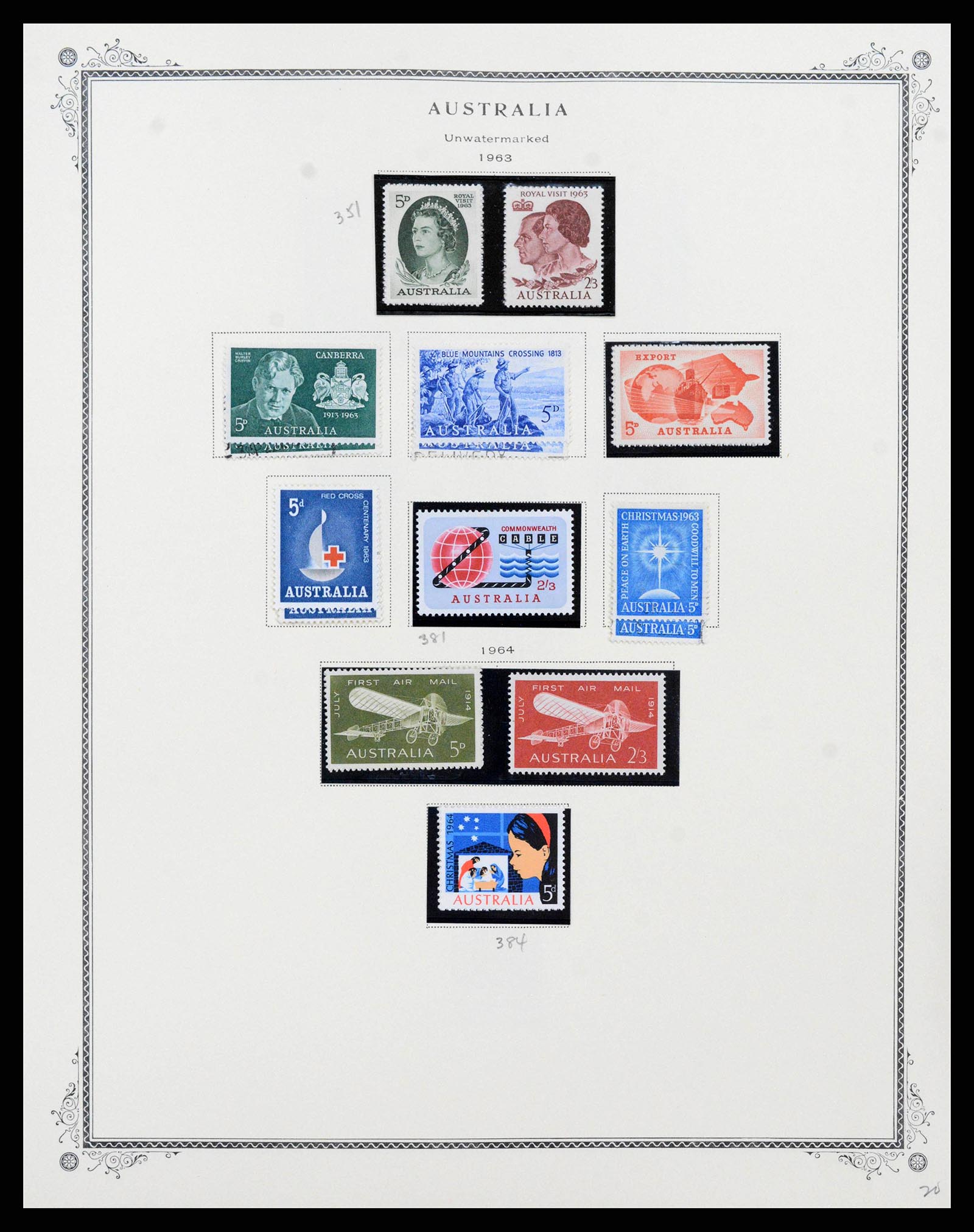 37774 0099 - Stamp collection 37774 Australia and territories 1913-1998.