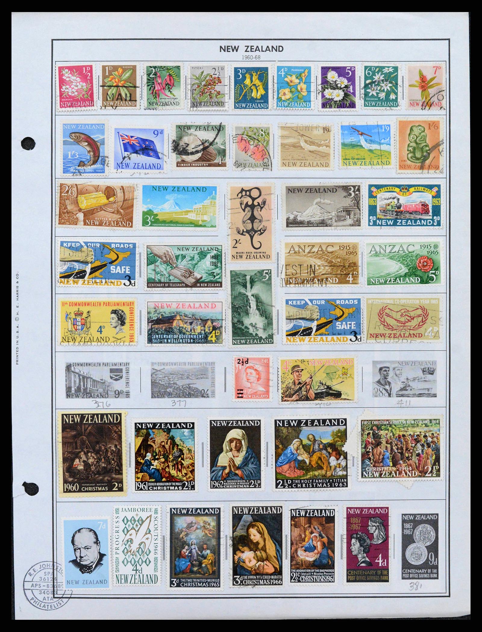 37774 0505 - Stamp collection 37774 Australia and territories 1913-1998.