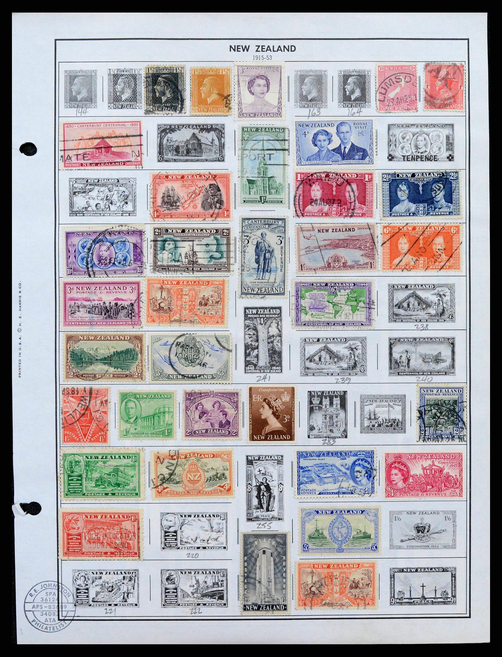 37774 0507 - Stamp collection 37774 Australia and territories 1913-1998.