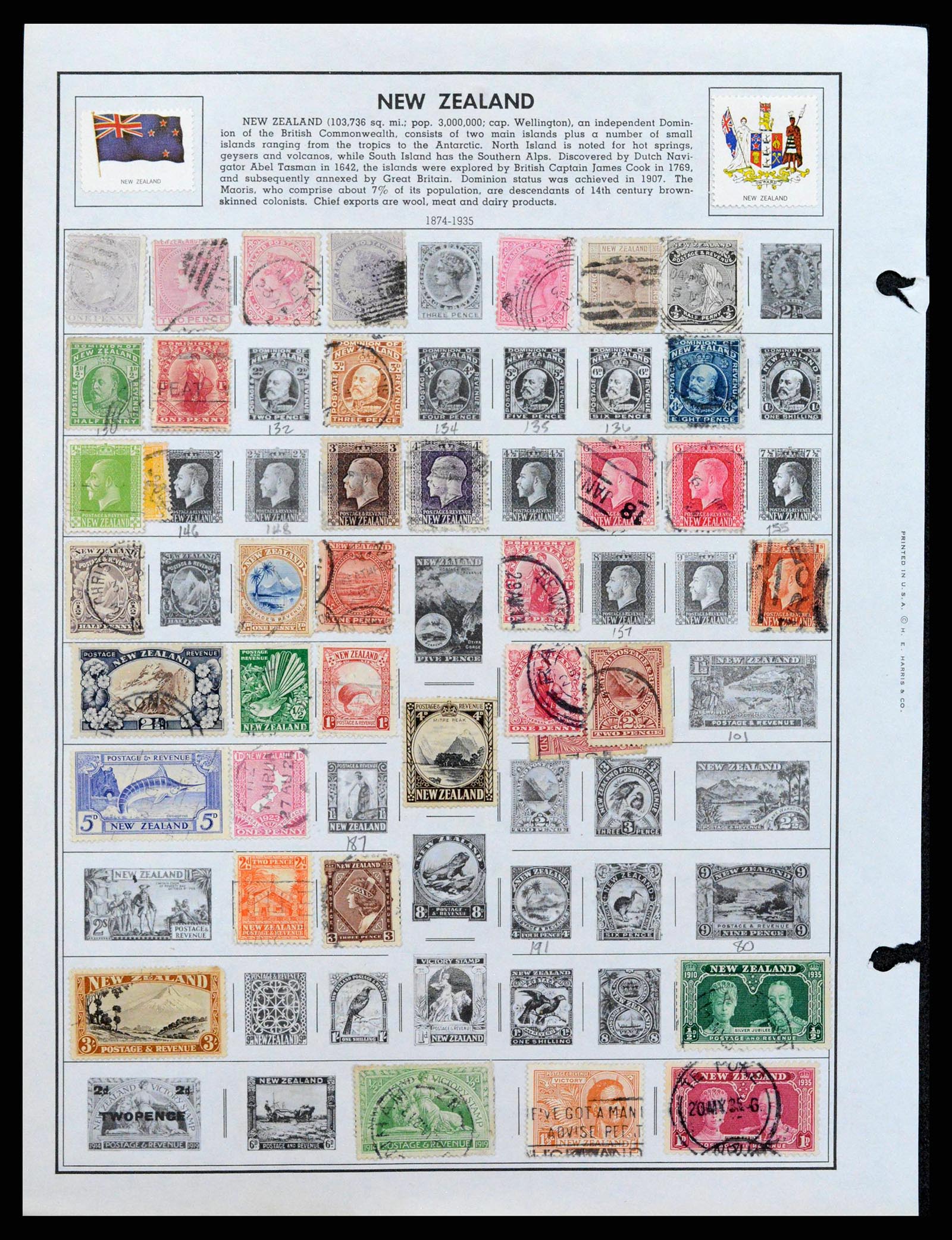 37774 0508 - Stamp collection 37774 Australia and territories 1913-1998.