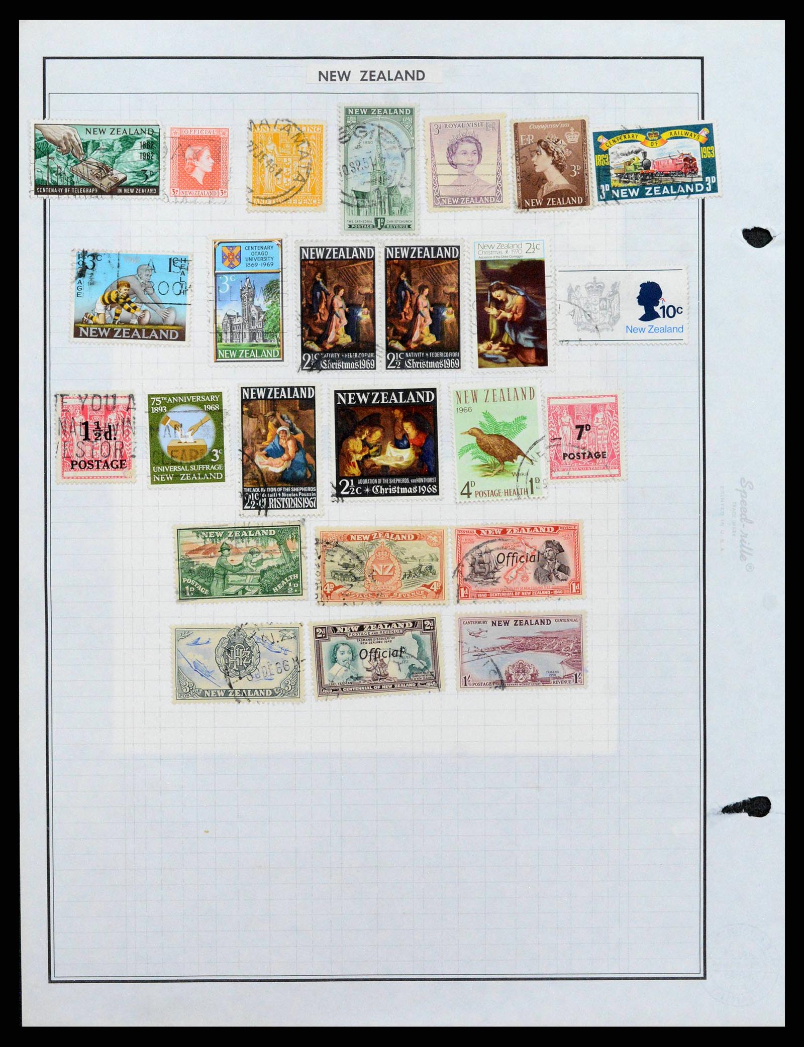 37774 0510 - Stamp collection 37774 Australia and territories 1913-1998.