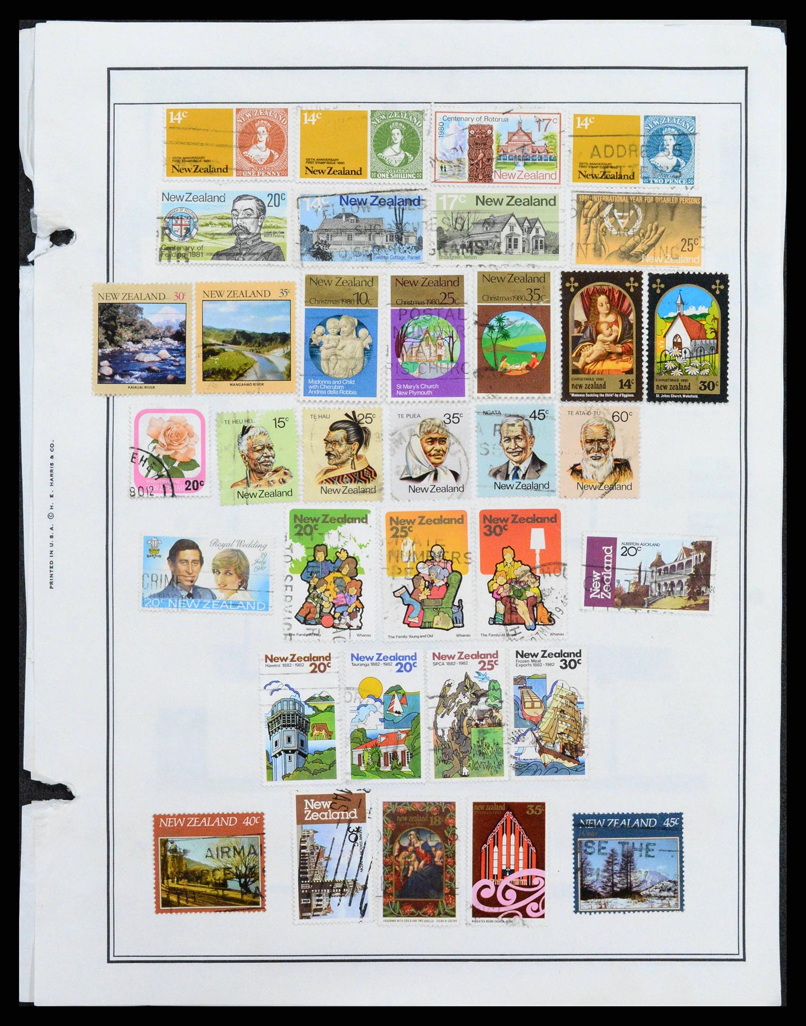 37774 0512 - Stamp collection 37774 Australia and territories 1913-1998.