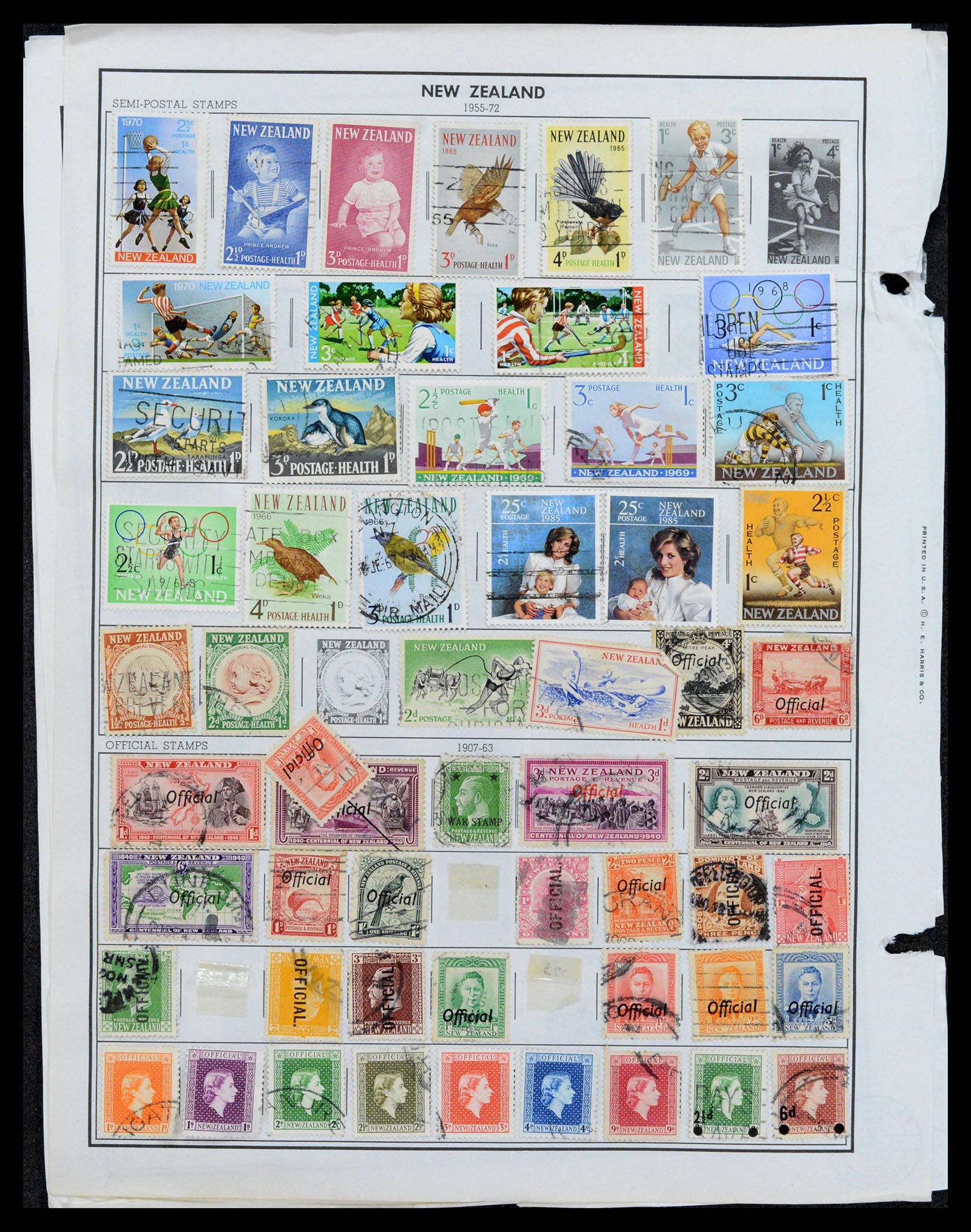 37774 0513 - Stamp collection 37774 Australia and territories 1913-1998.