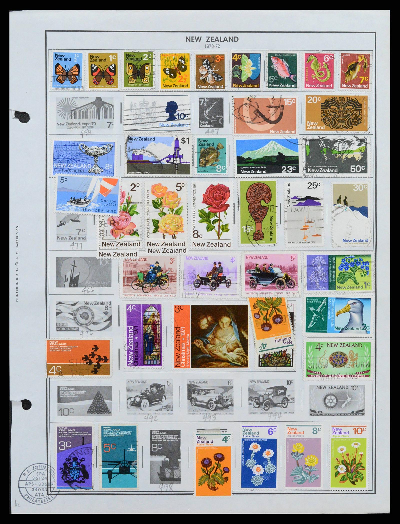37774 0518 - Stamp collection 37774 Australia and territories 1913-1998.
