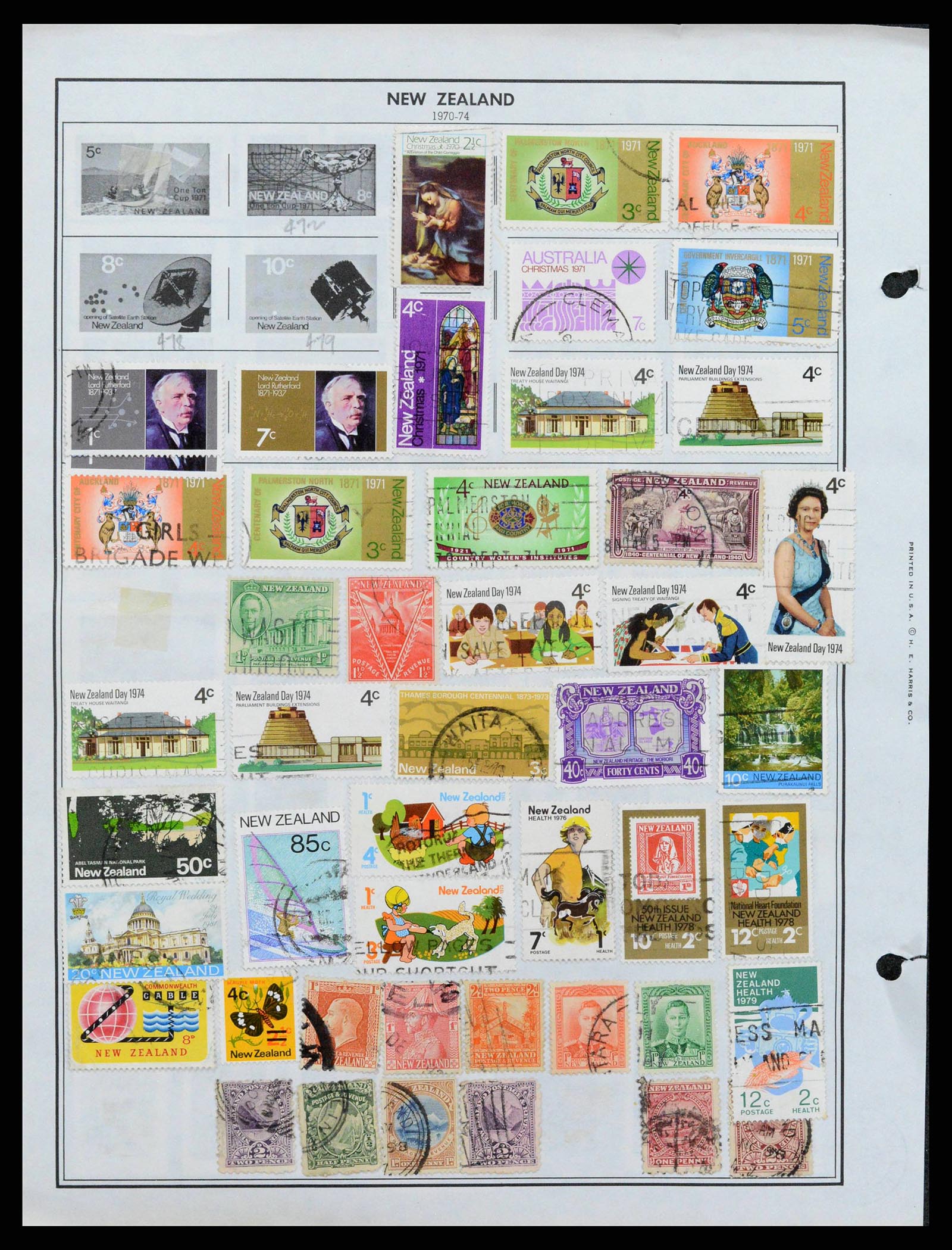 37774 0519 - Stamp collection 37774 Australia and territories 1913-1998.