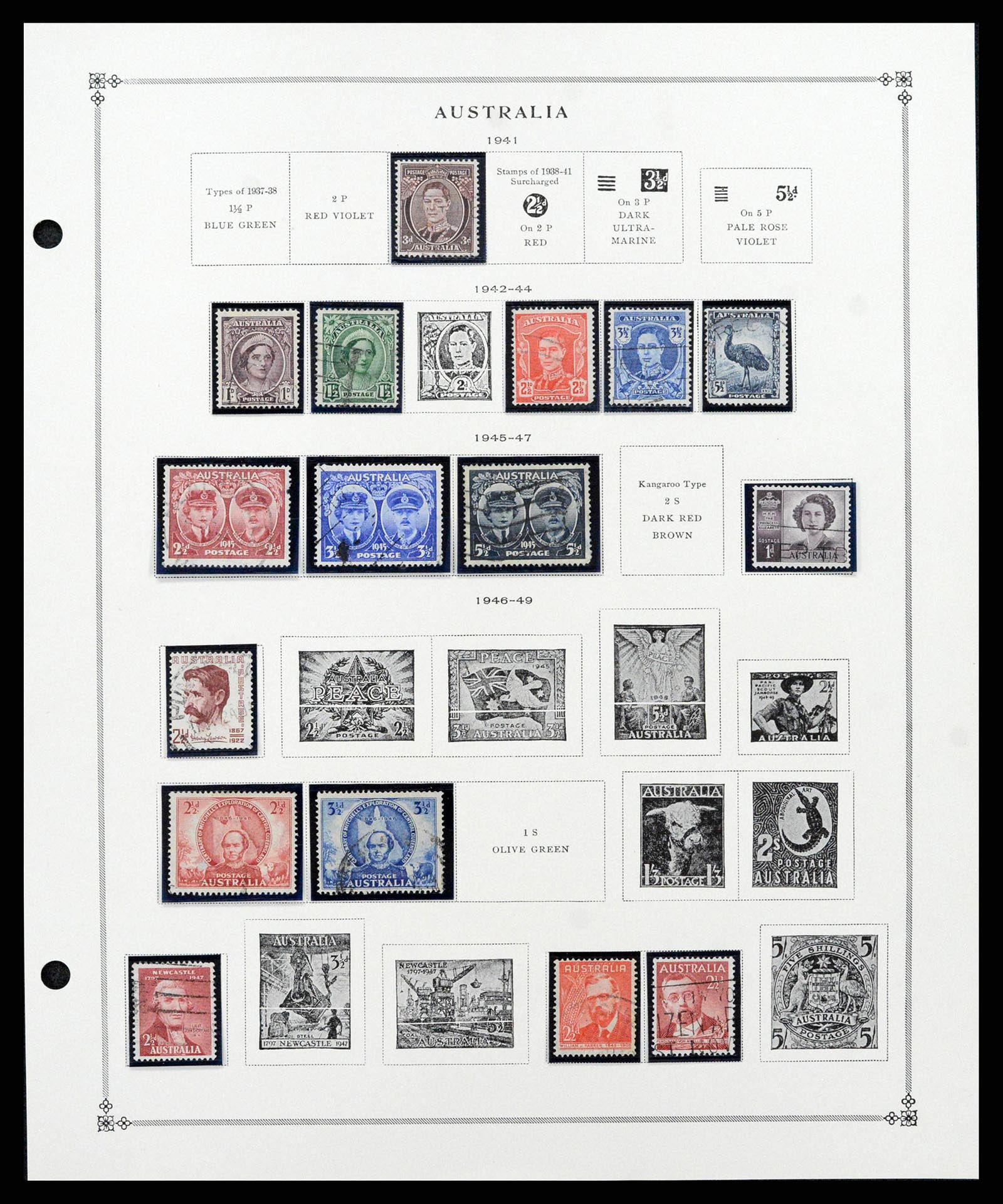 37774 0530 - Stamp collection 37774 Australia and territories 1913-1998.